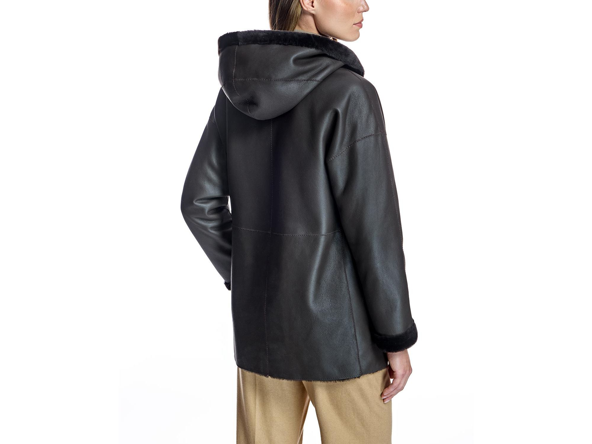 Reversible Nappa Shearling — Image 4
