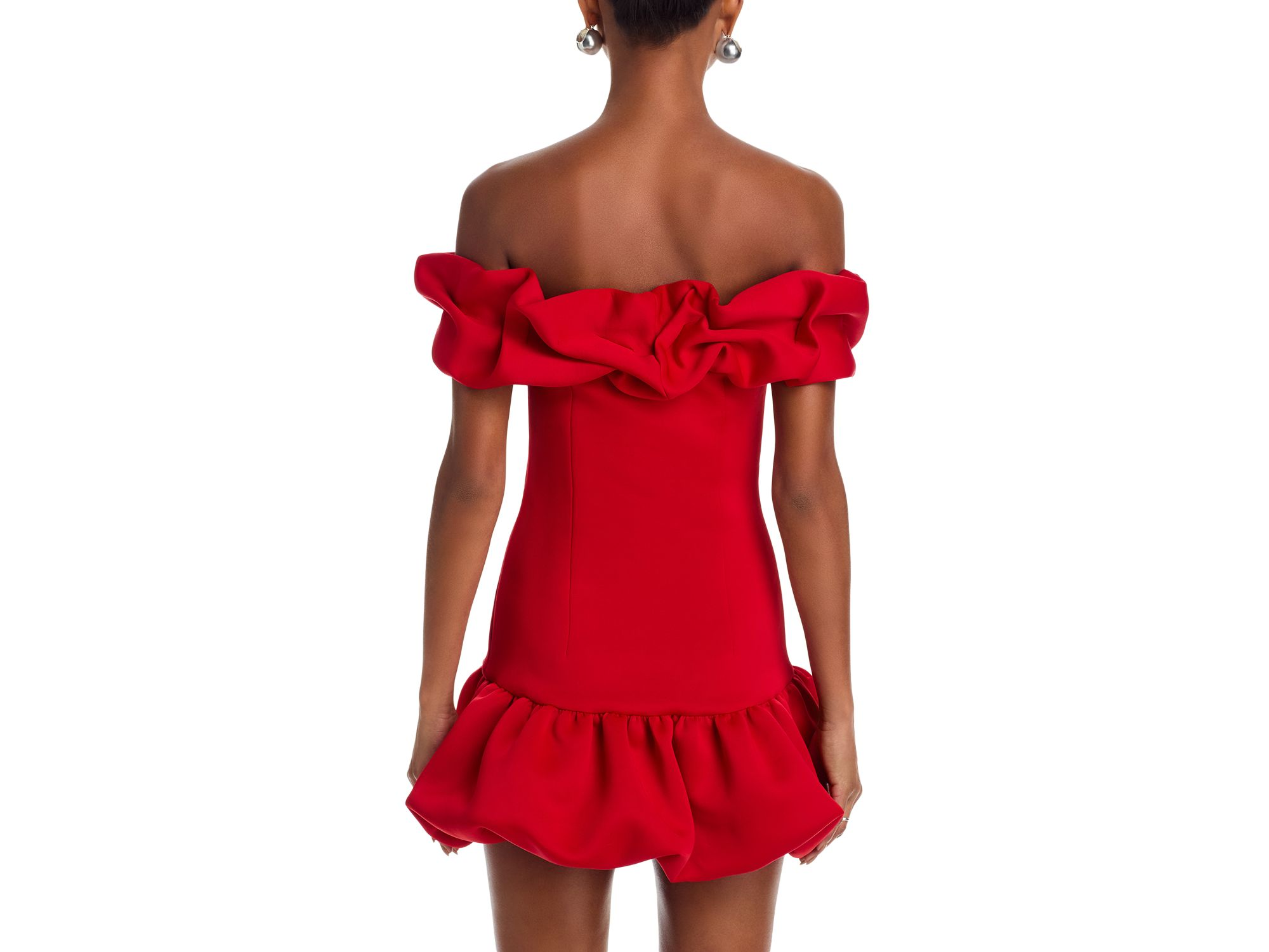 Azari Off-the-Shoulder Mini Dress — Image 3