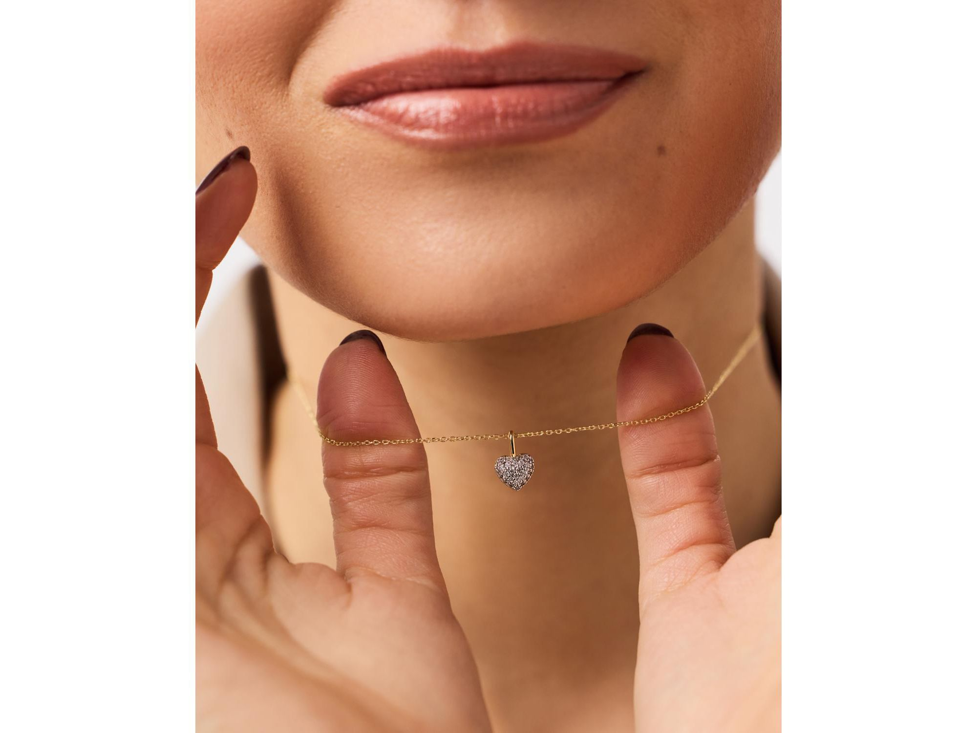 Gold Heart Necklace - Ellery — Image 4
