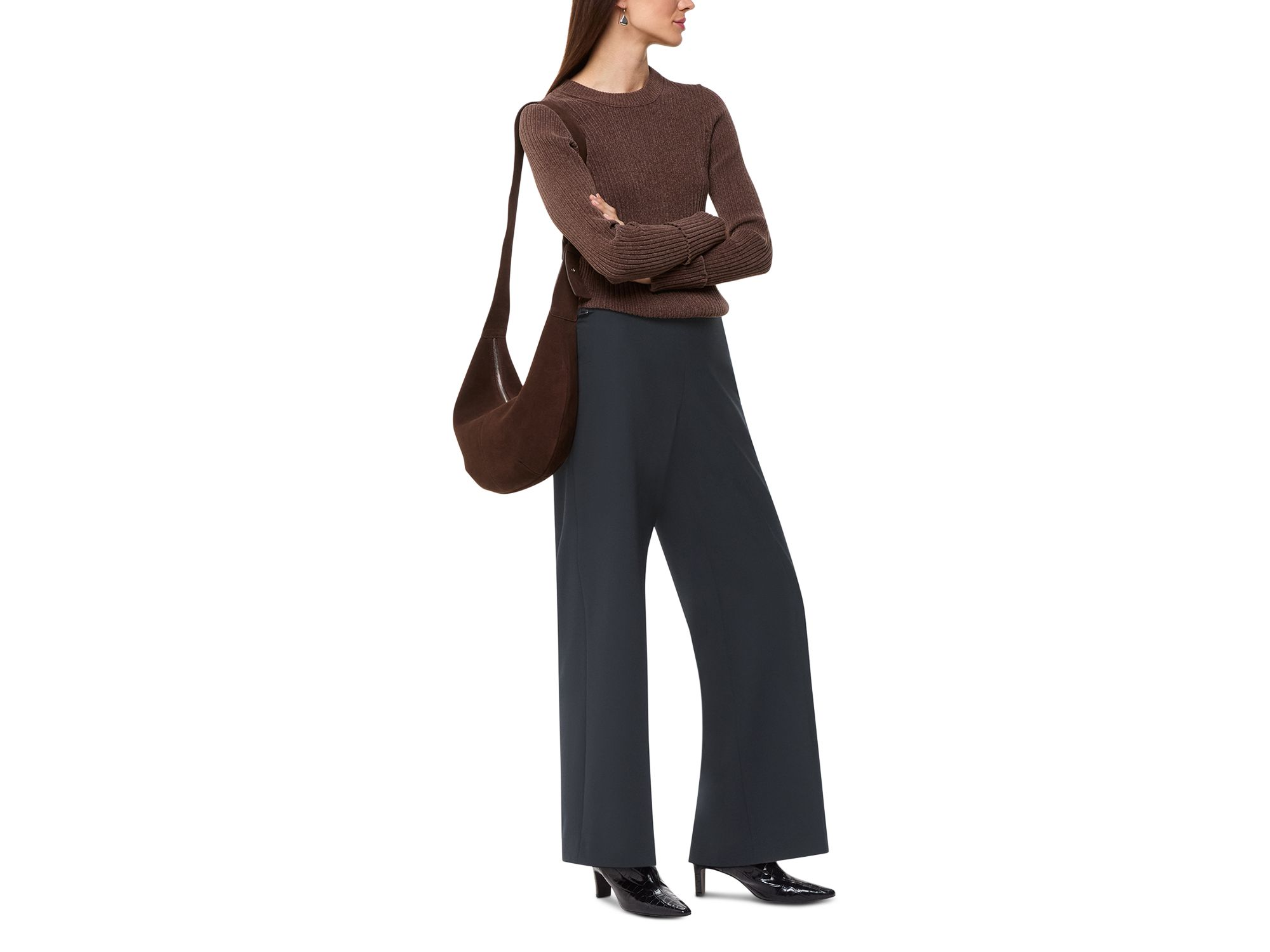 Louisa Tab Detail Trousers — Image 3