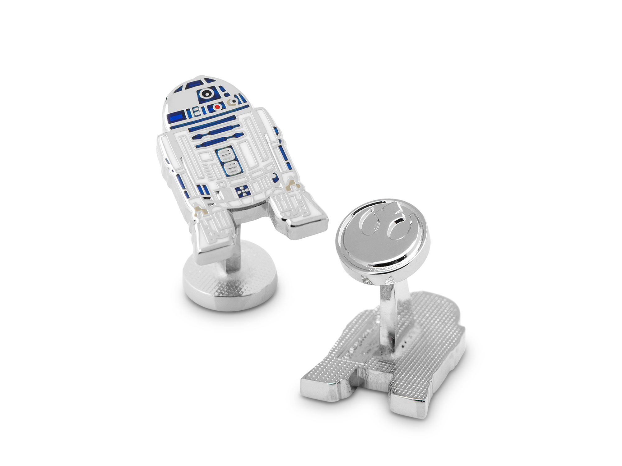 Star Wars R2-D2 Enamel Cufflinks — Image 3