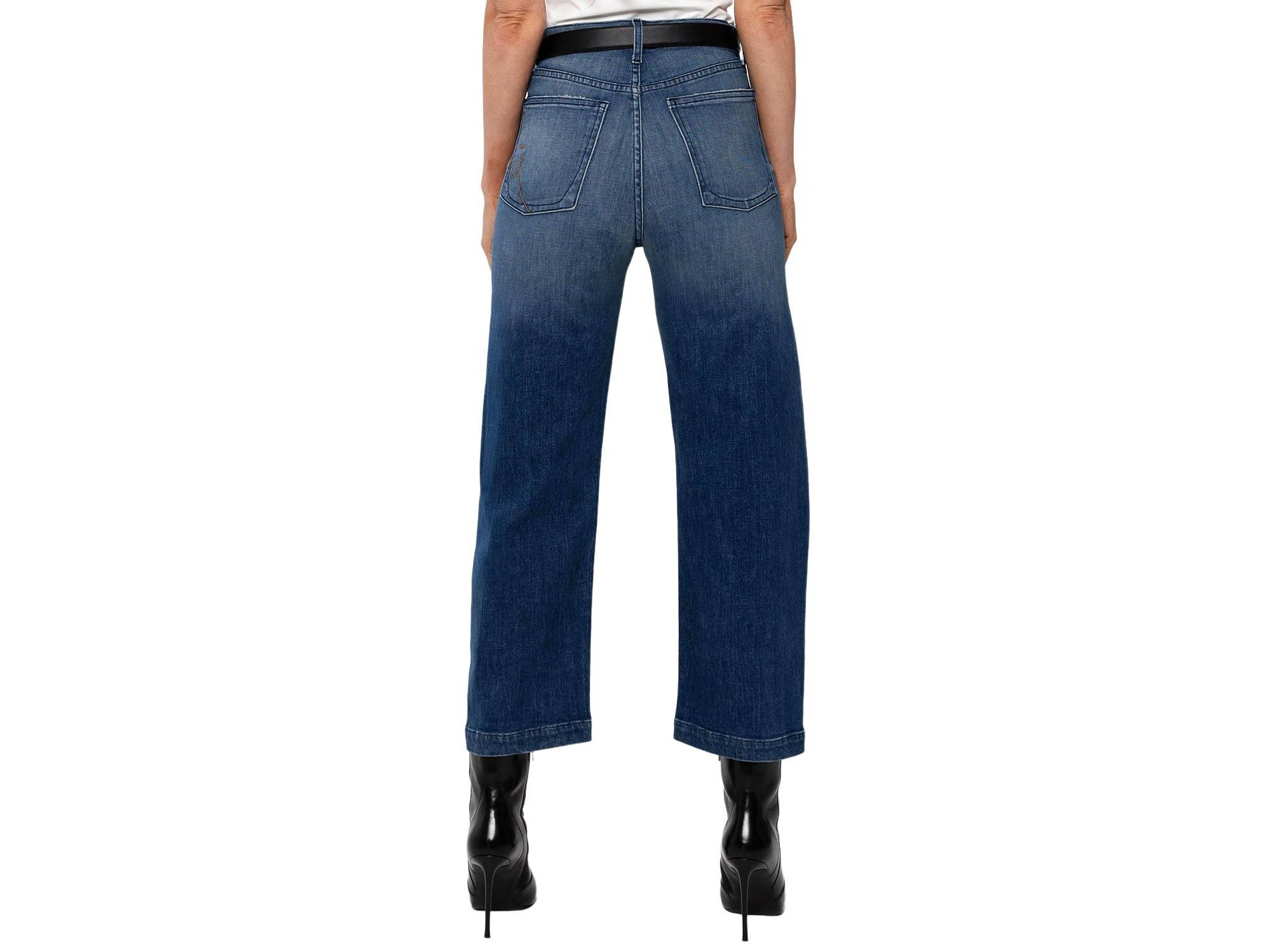 Mid Rise Gail Barrel in Medium Blue — Image 3