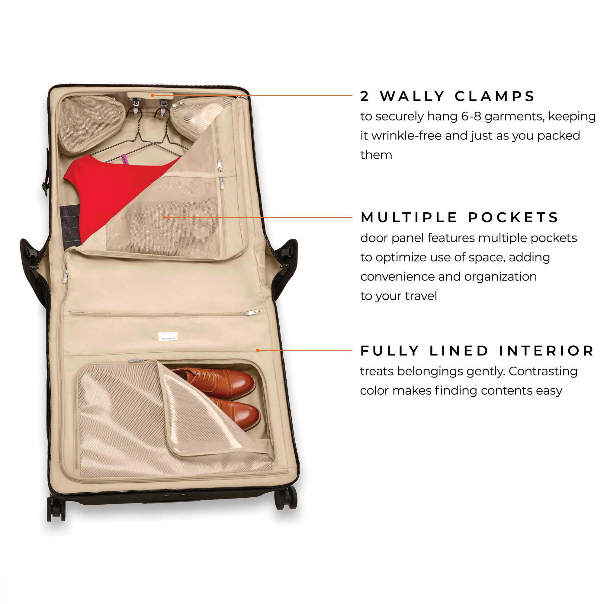 Baseline Deluxe Wardrobe Spinner Case — Image 4