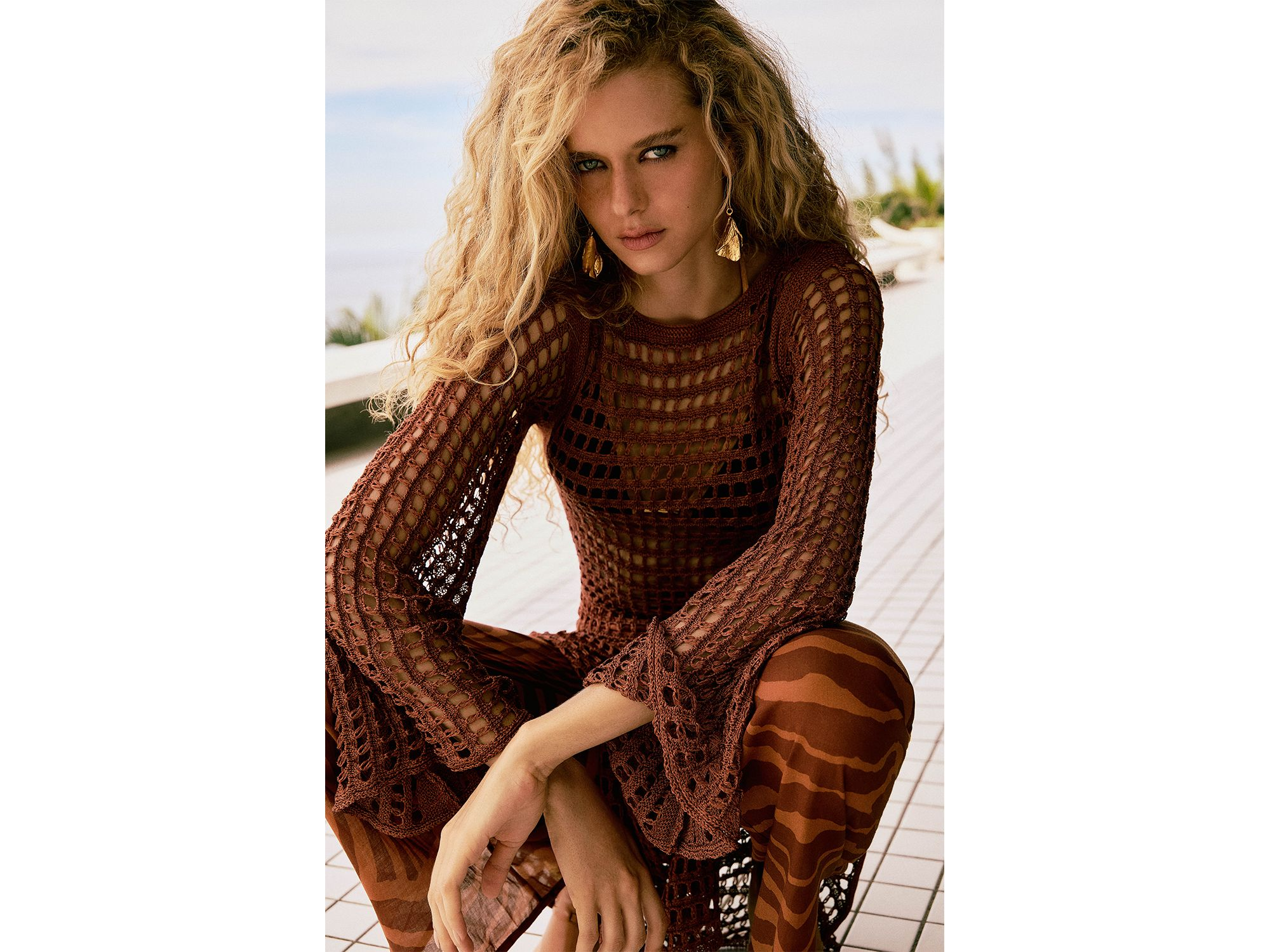 Belle Knit Swim Cover-Up — Image 3