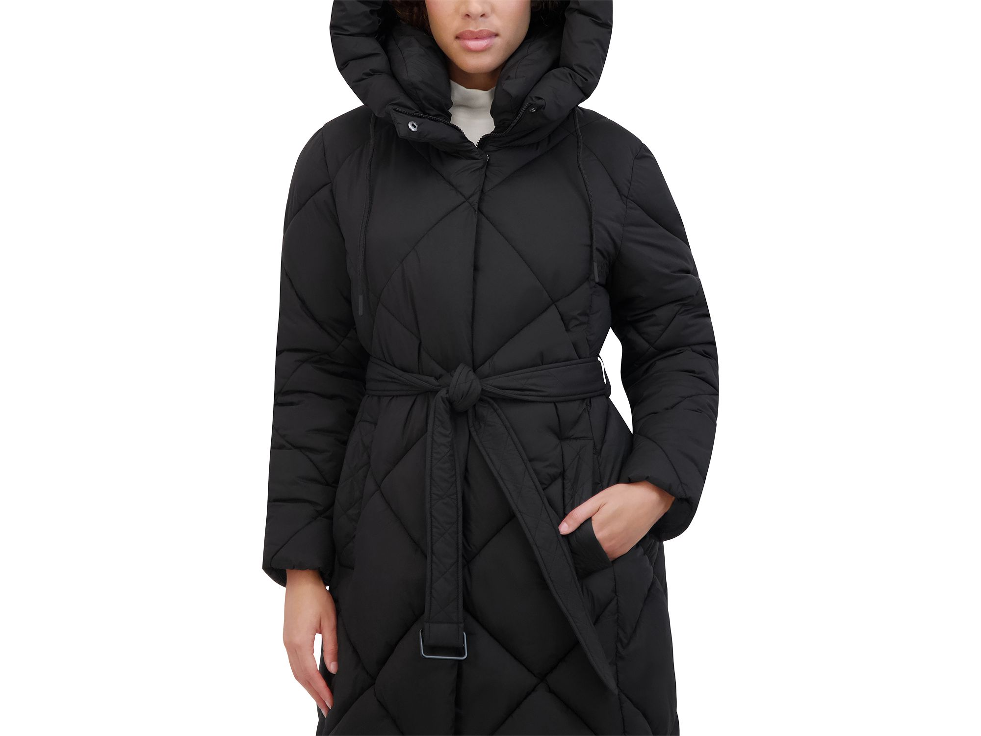 Hooded Puffer Coat — Image 4