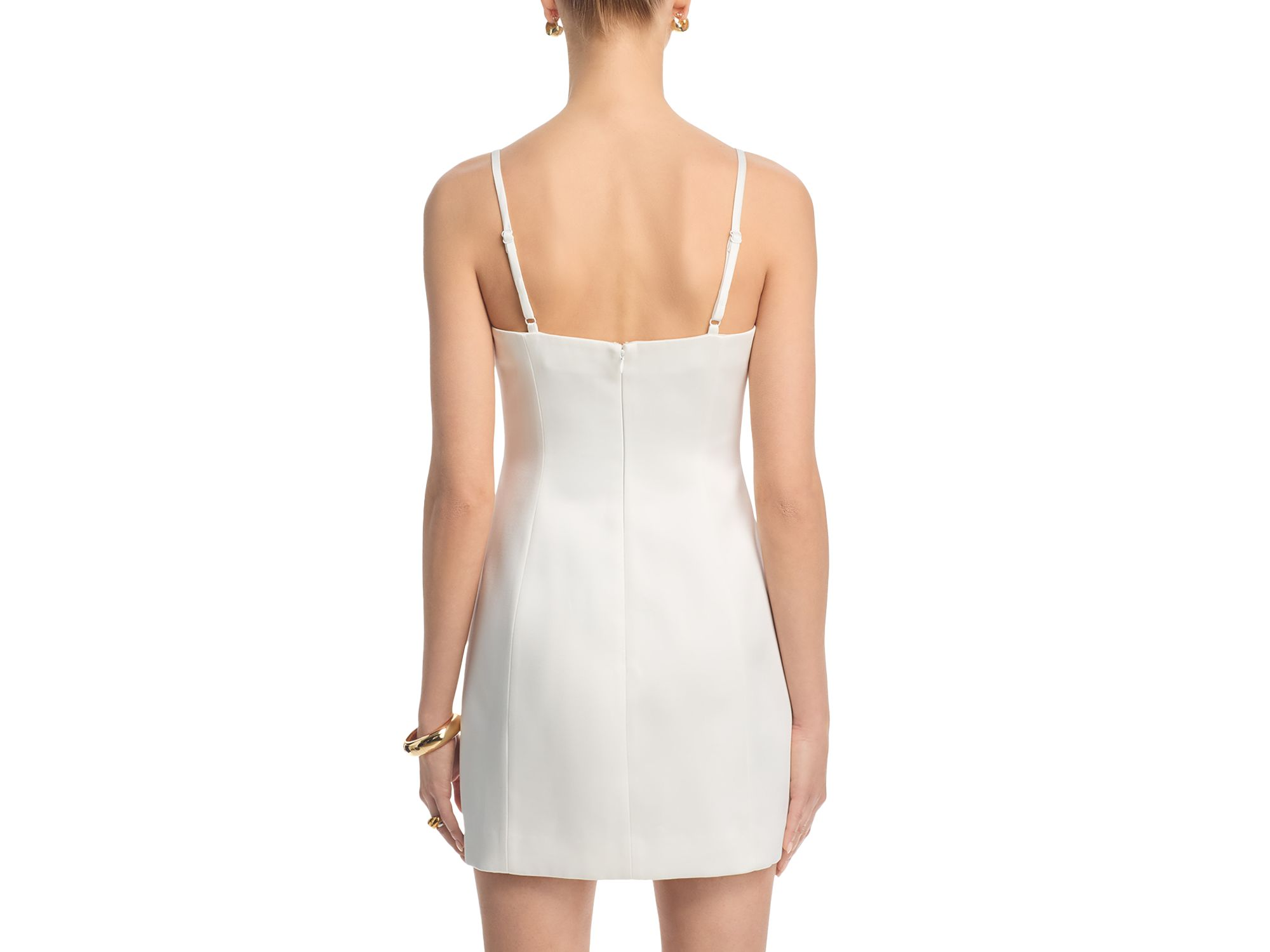 York Satin Minidress — Image 6