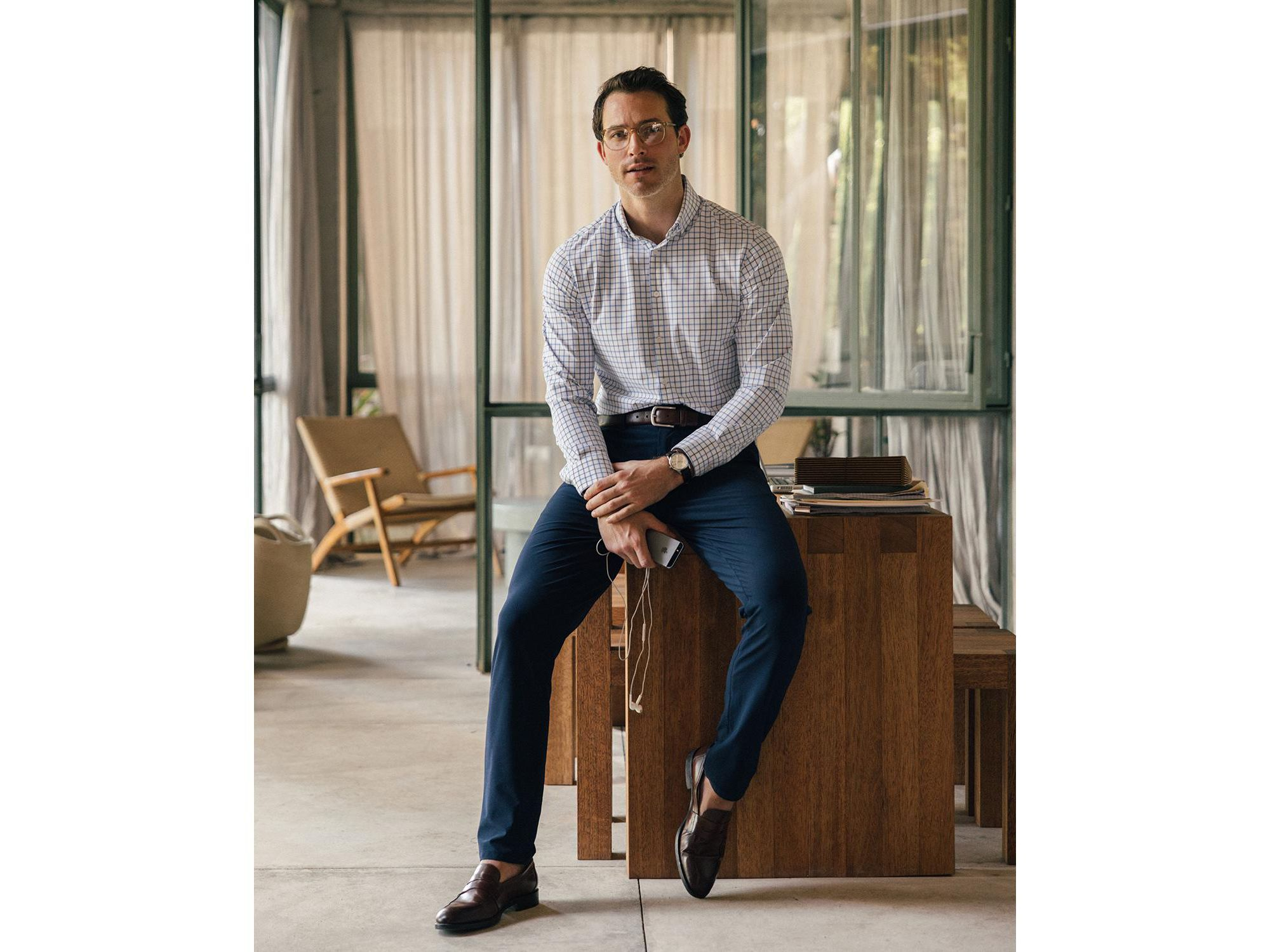 Leeward Long Sleeve Dress Shirt — Image 4