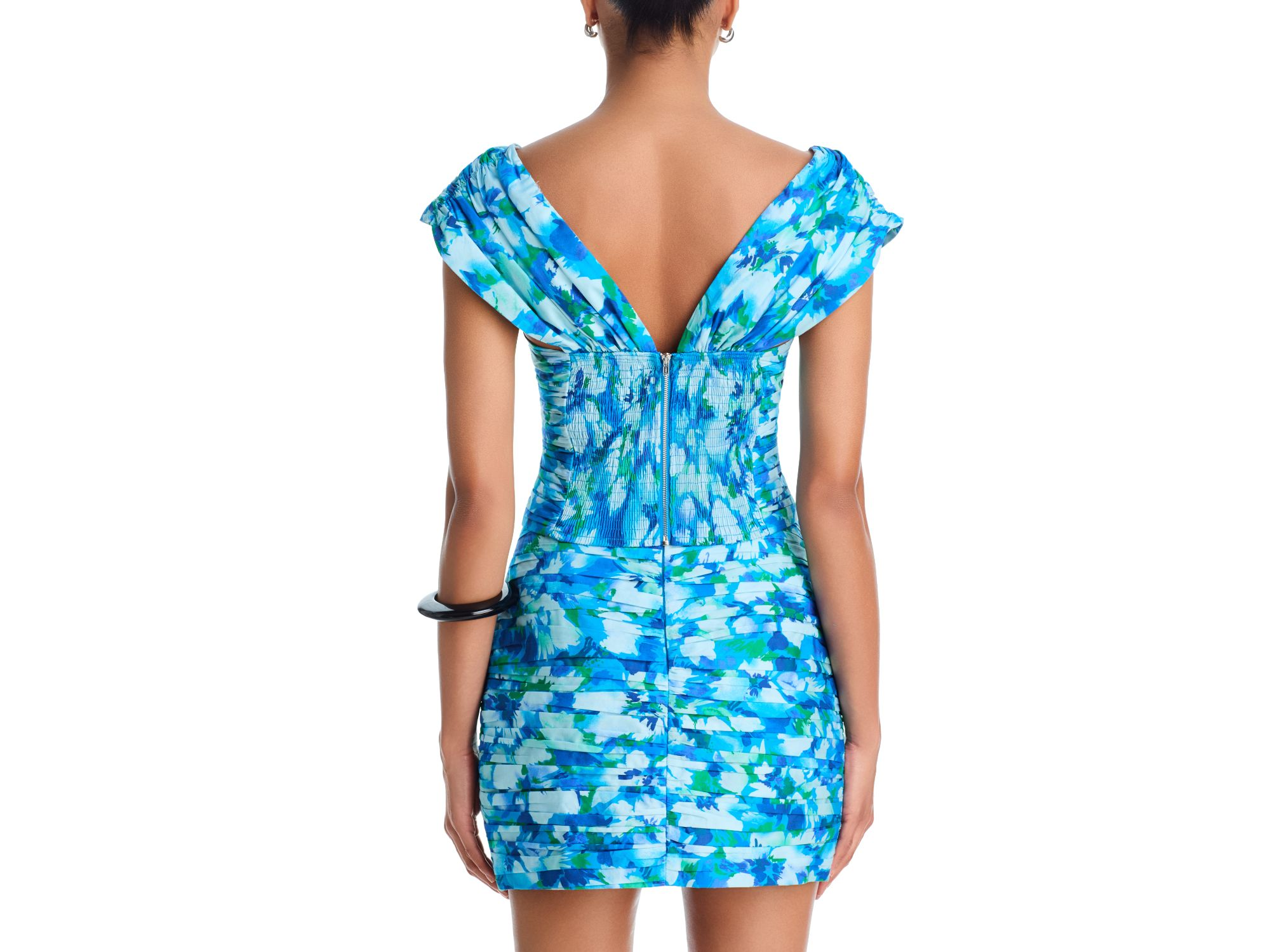 Floral Off The Shoulder Twist Top & Floral Mini Skirt - Exclusive — Image 5