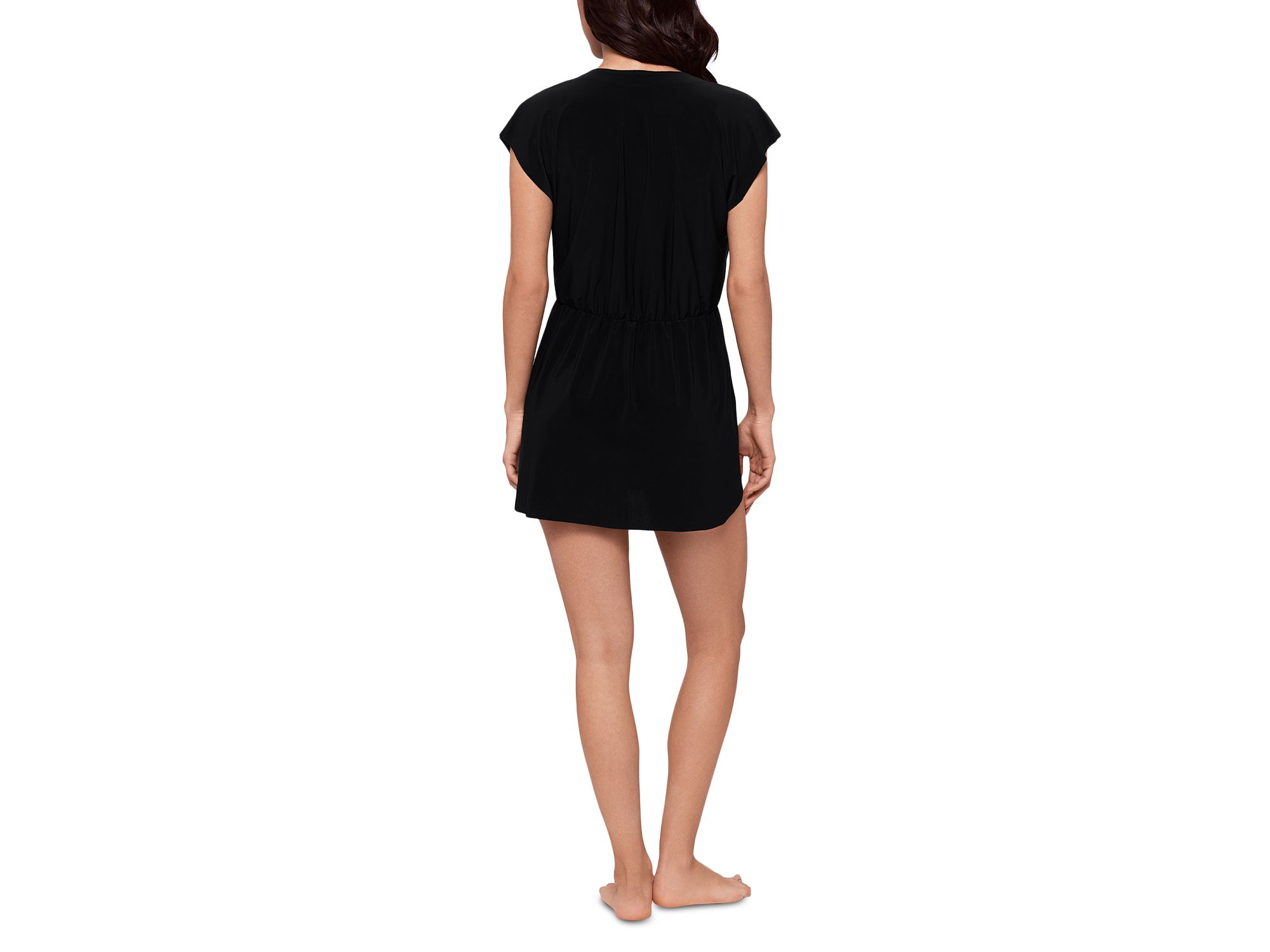 Lace Up Swim Cover-Up Dress — Image 5