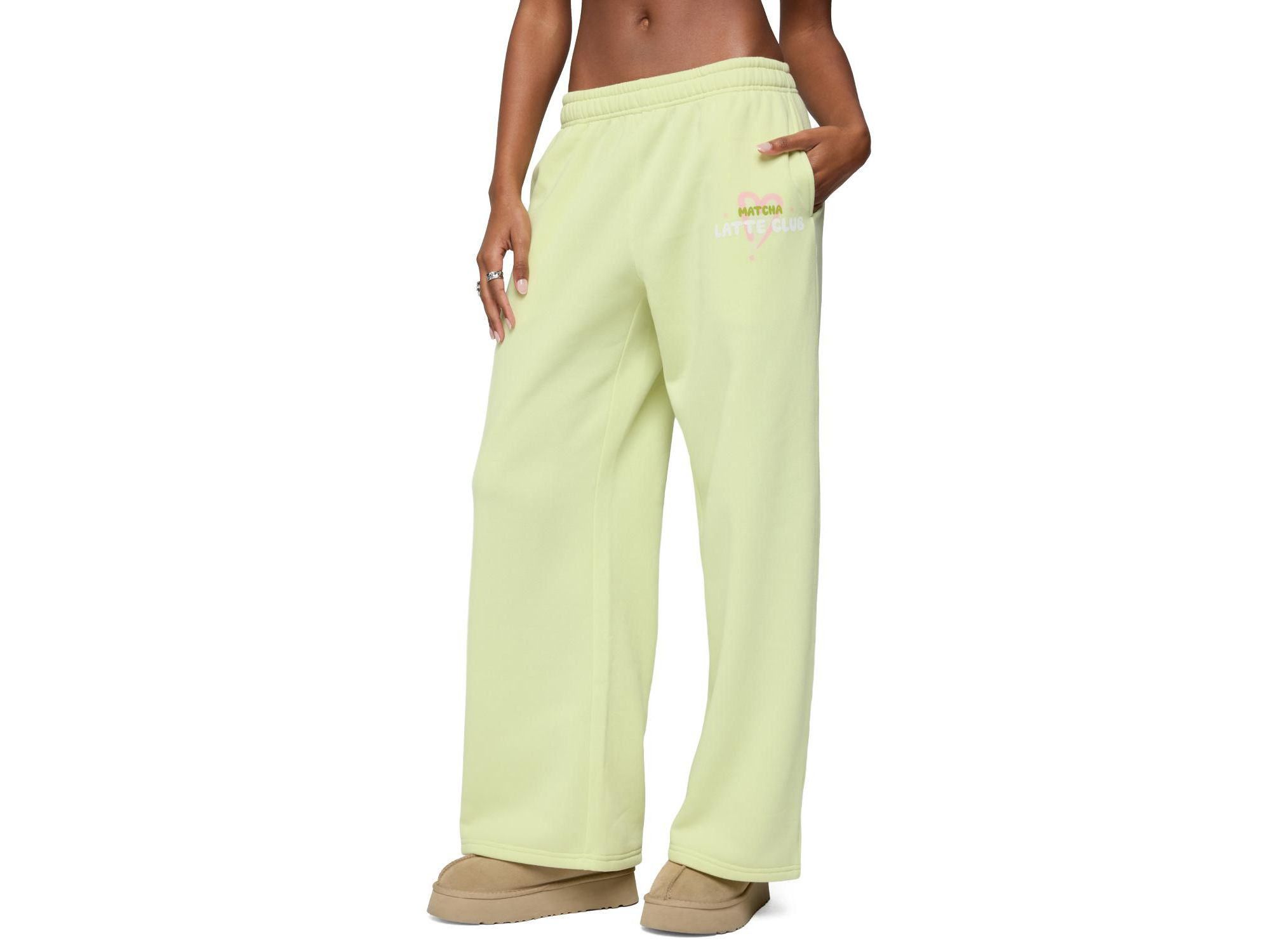 Matcha Lover Straight Leg Sweatpants — Image 3