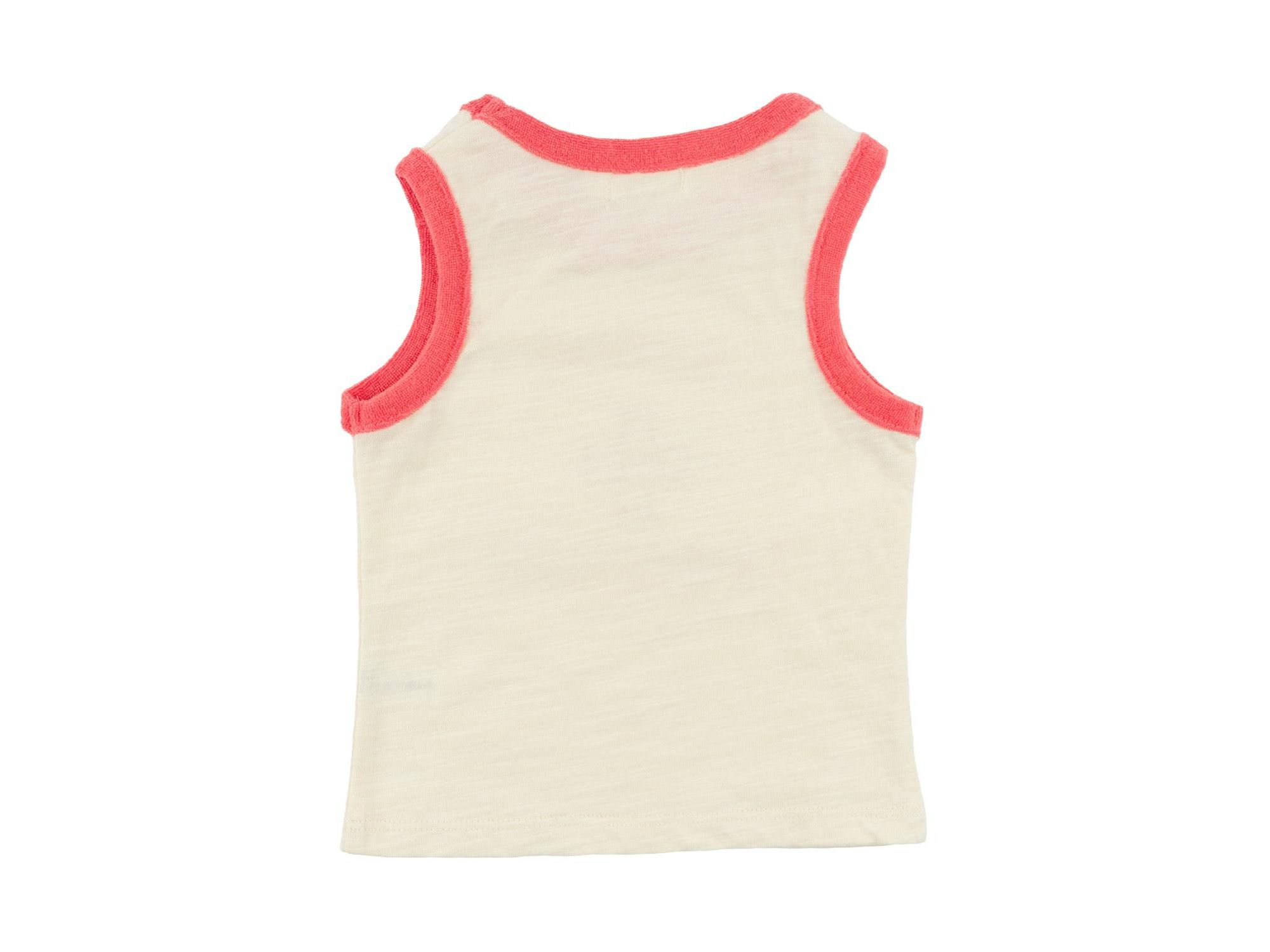 Unisex Billie Slub Ringer "LIFEGUARD" Screenprint Tank - Baby, Little Kid — Image 3