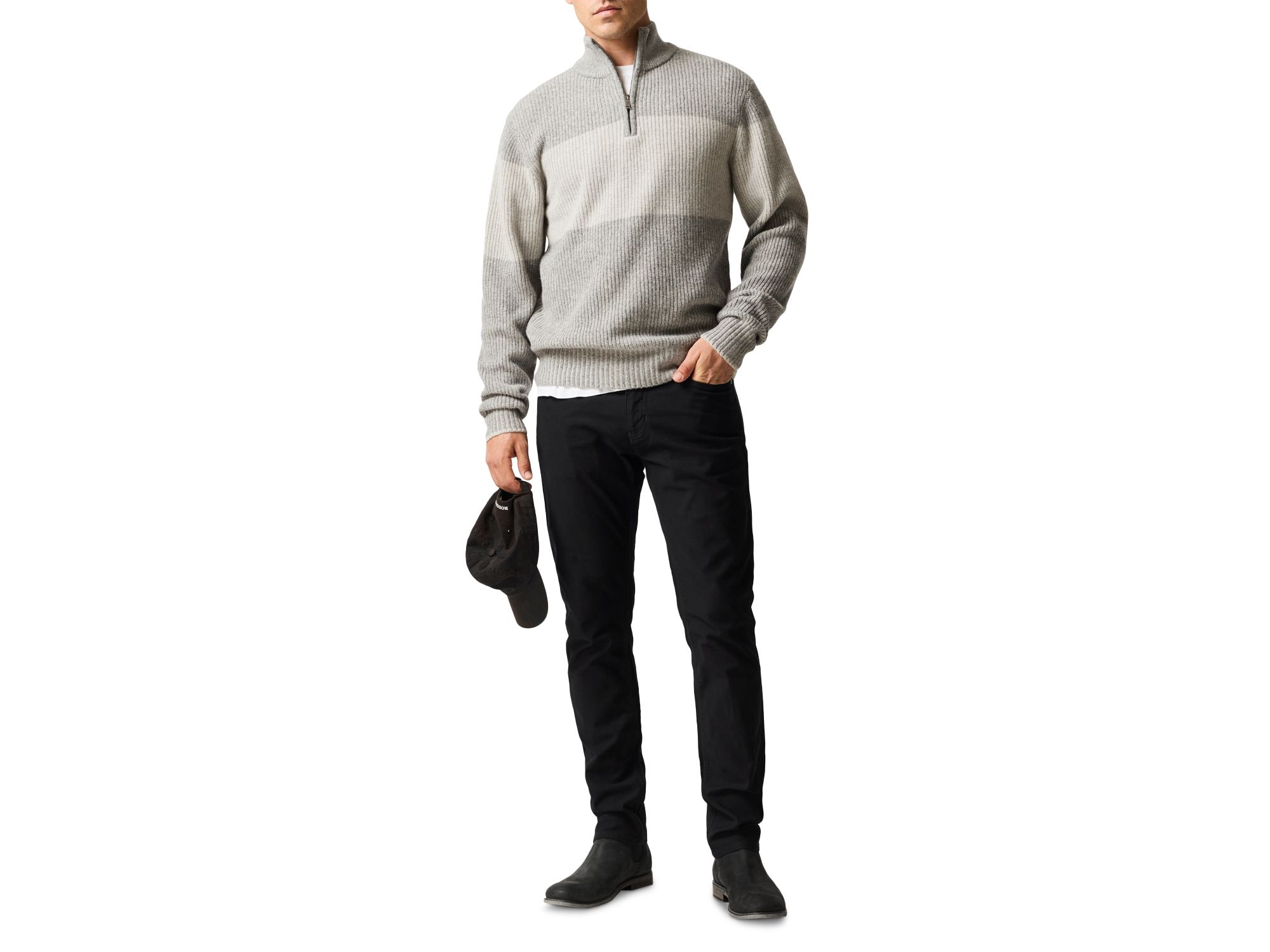 Hudson Knit Wool Sweater — Image 6