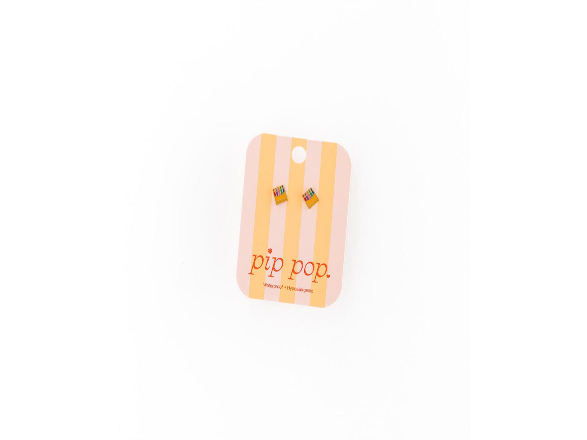 Girl's Crayon Stud Earring — Image 3