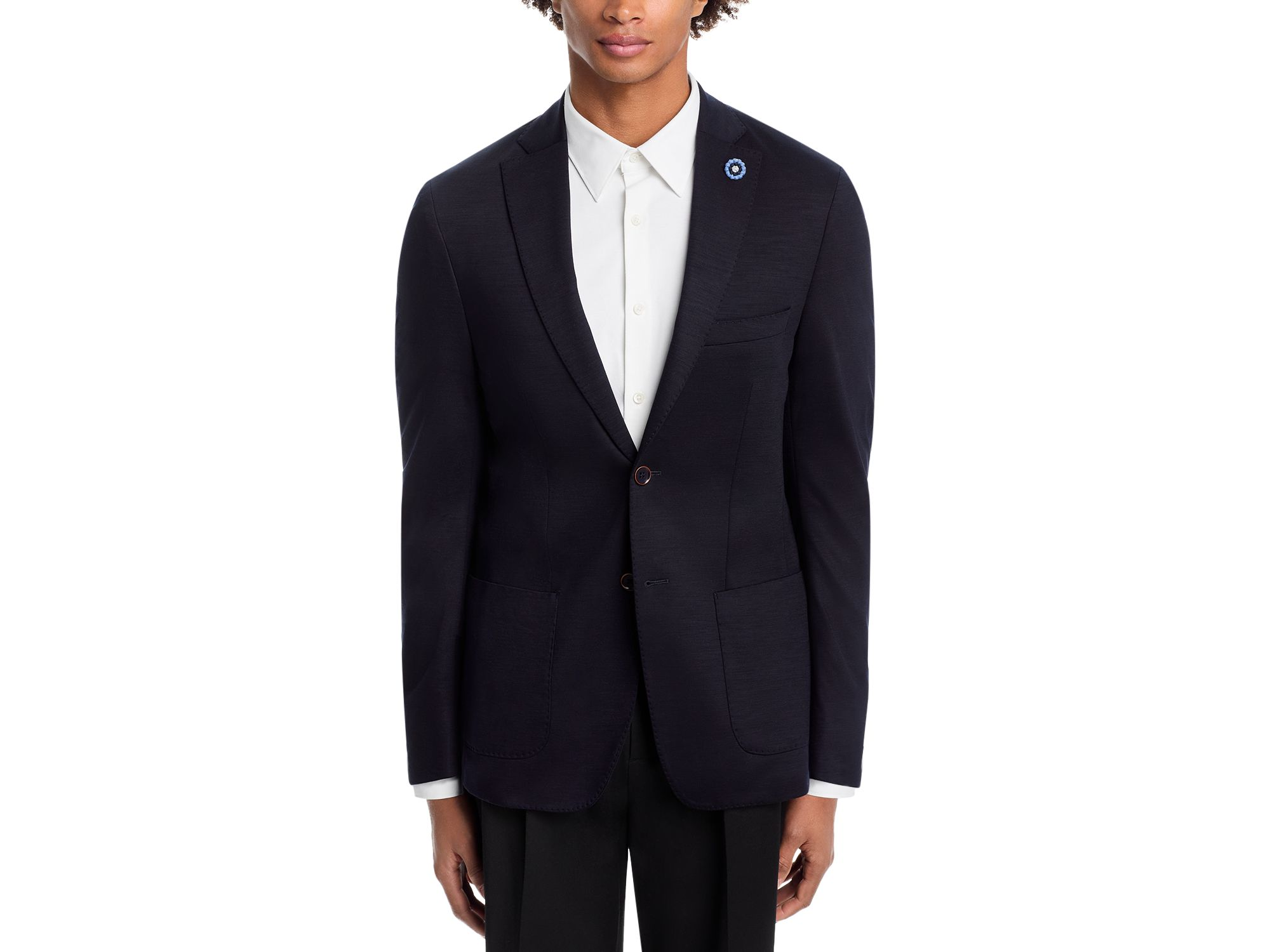 New York Soft Knit Regular Fit Sport Coat — Image 4
