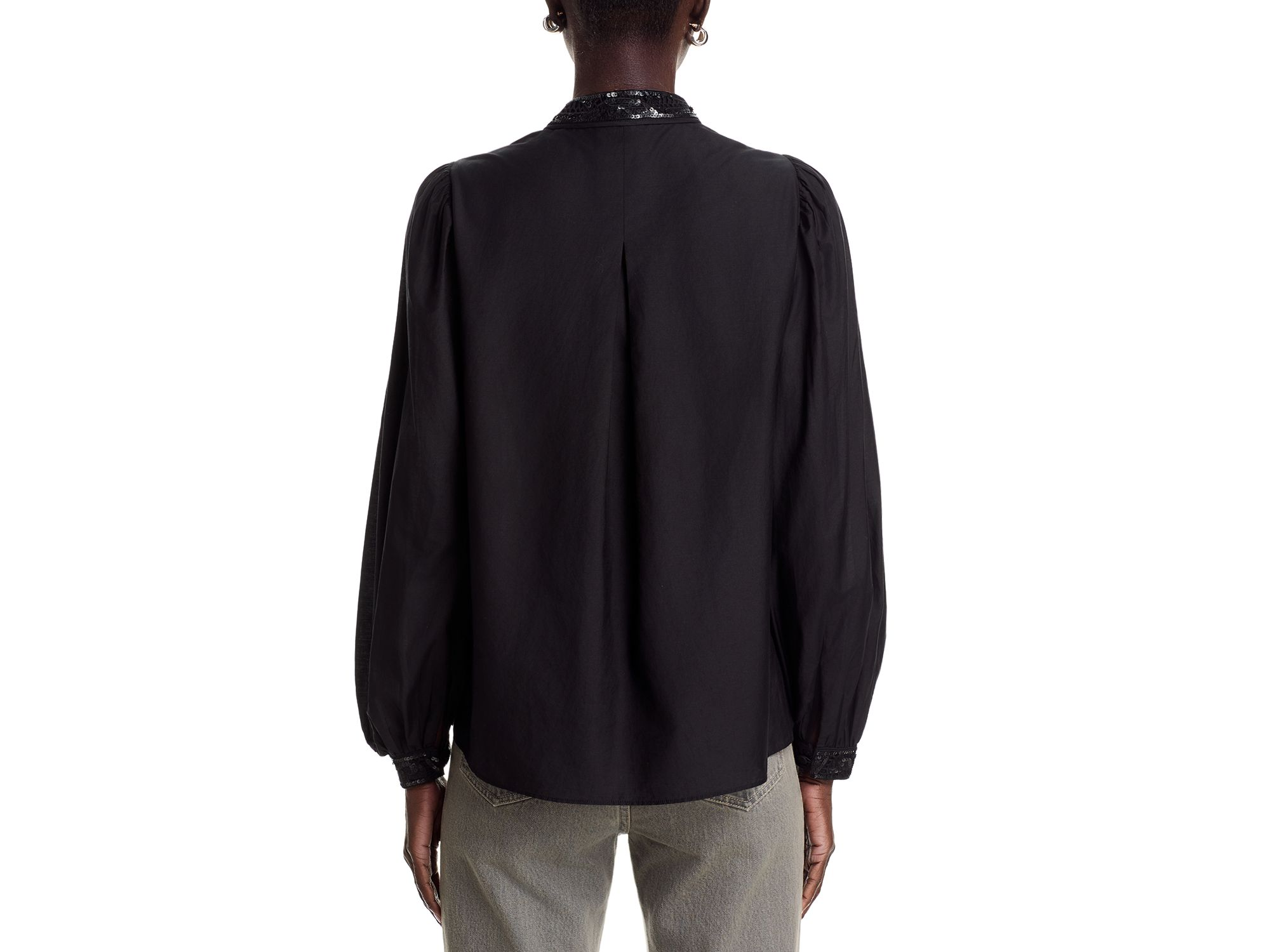 Harper Sequinned Embroidered Blouse — Image 3