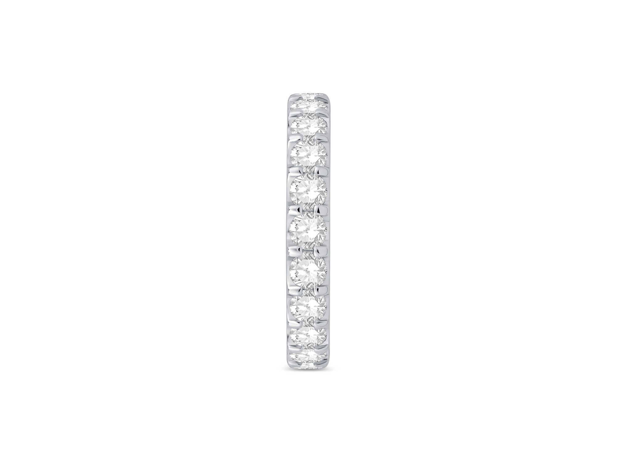 Certified Diamond Band in 14K White Gold, 1.50 tcw — Image 5
