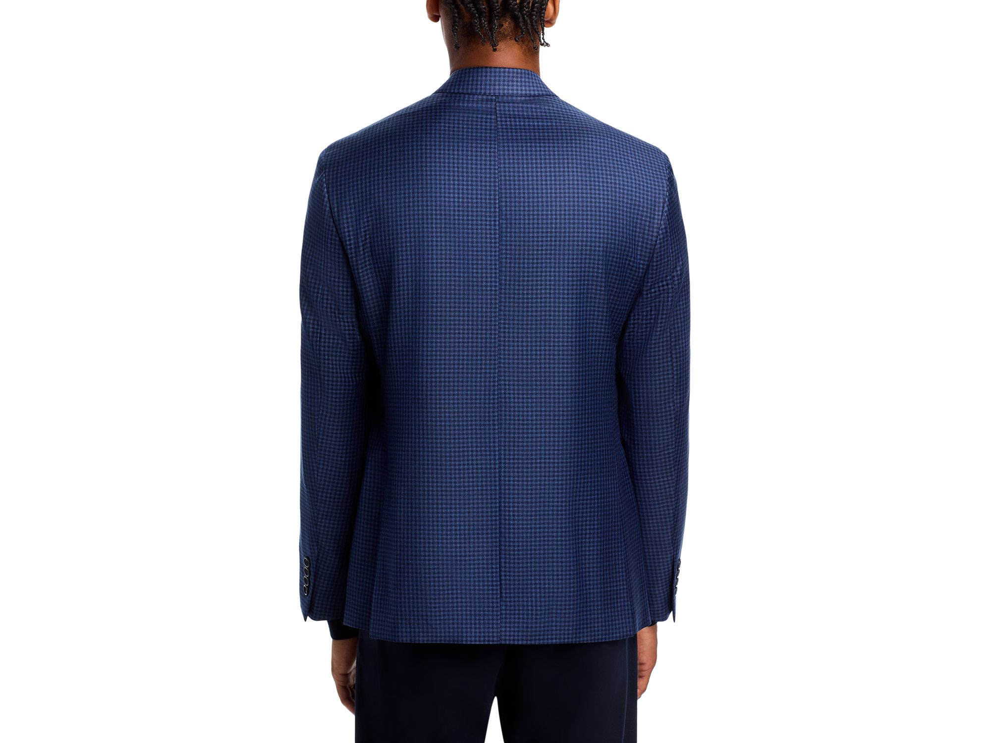 District Check Regular Fit Sport Coat - Exclusive — Image 4