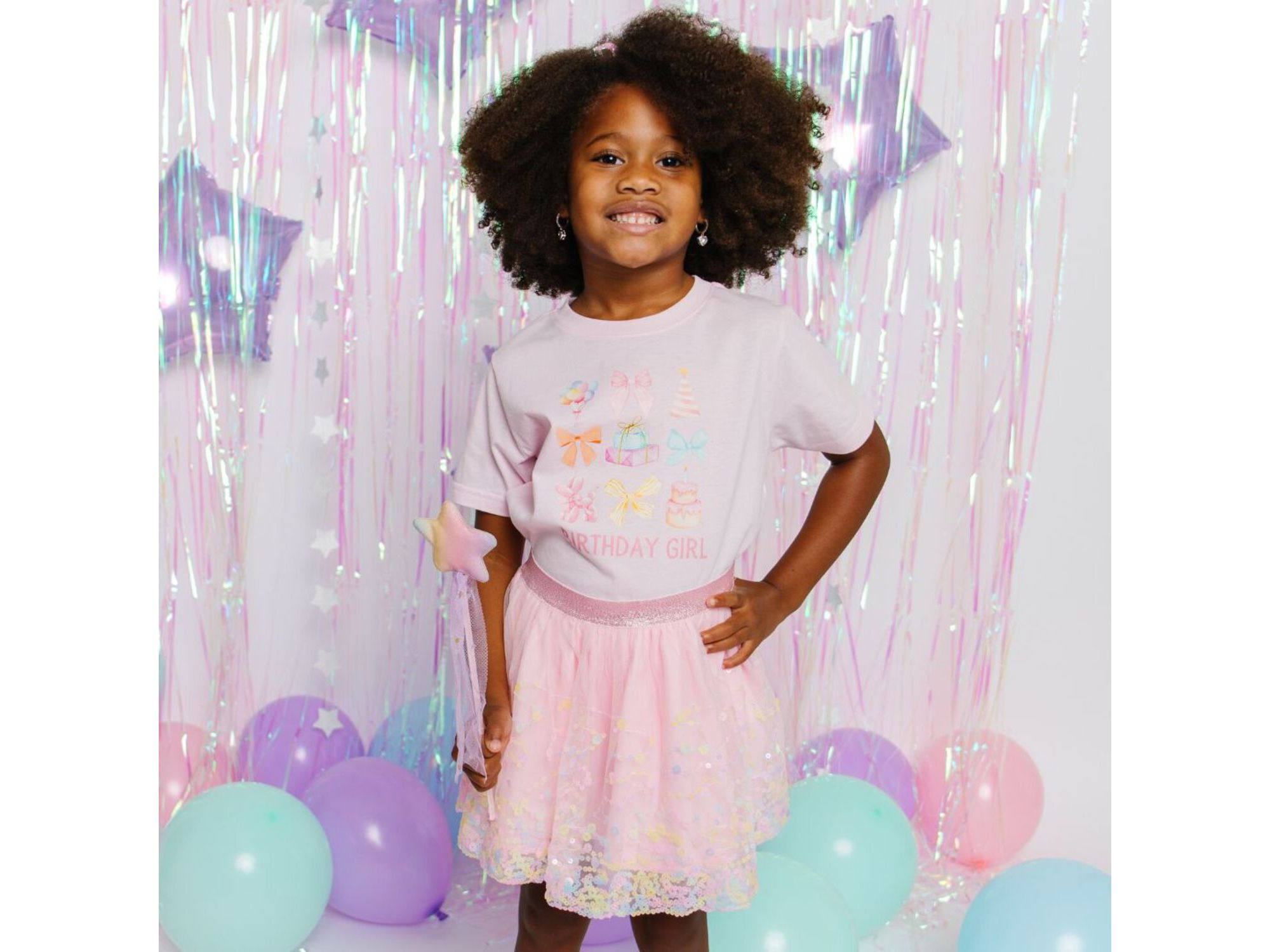 Girls' Pastel Confetti Tutu - Baby, Little Kid, Big Kid — Image 4