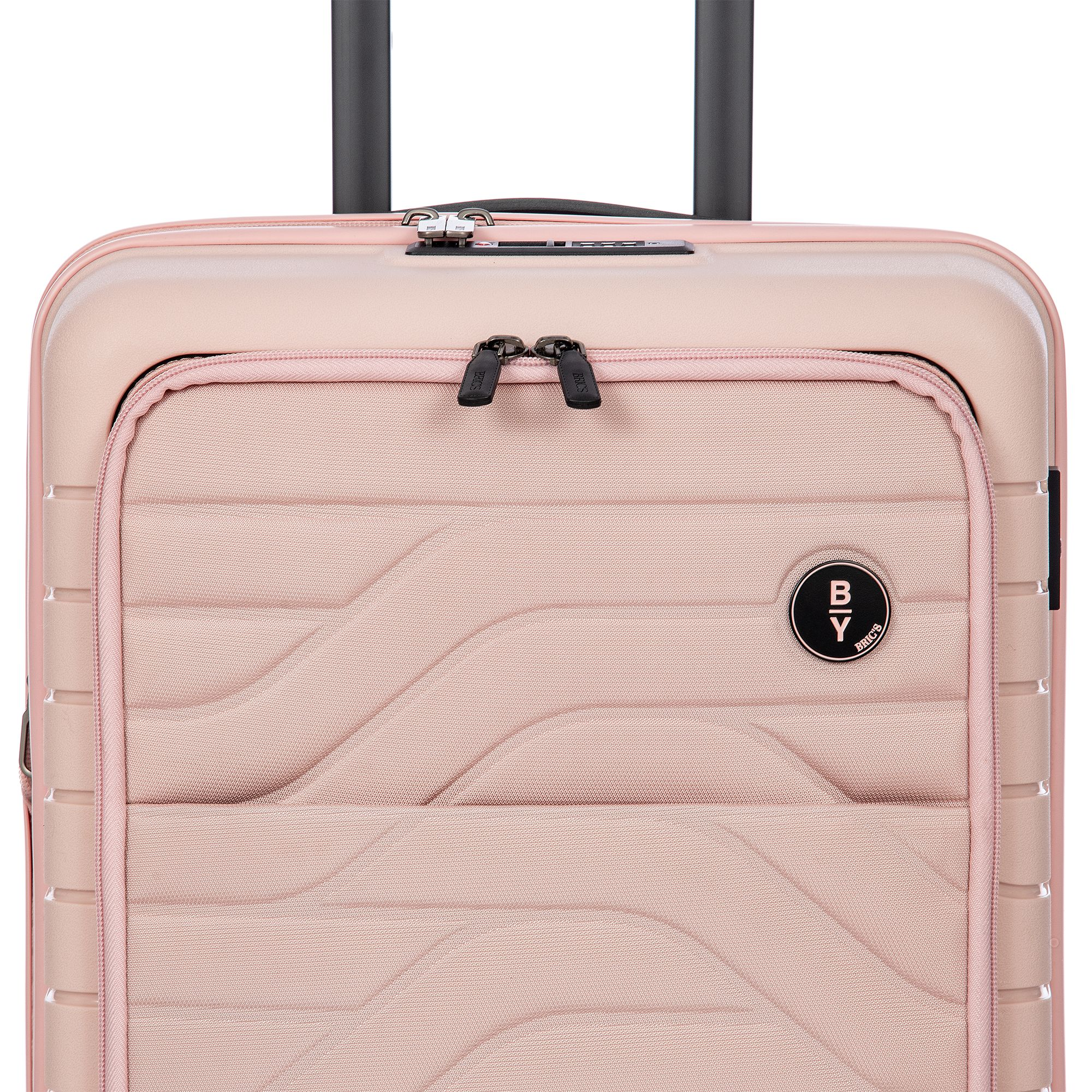 By Ulisse 21" Expandable Carry On Spinner Suitcase with Pocket — Image 3
