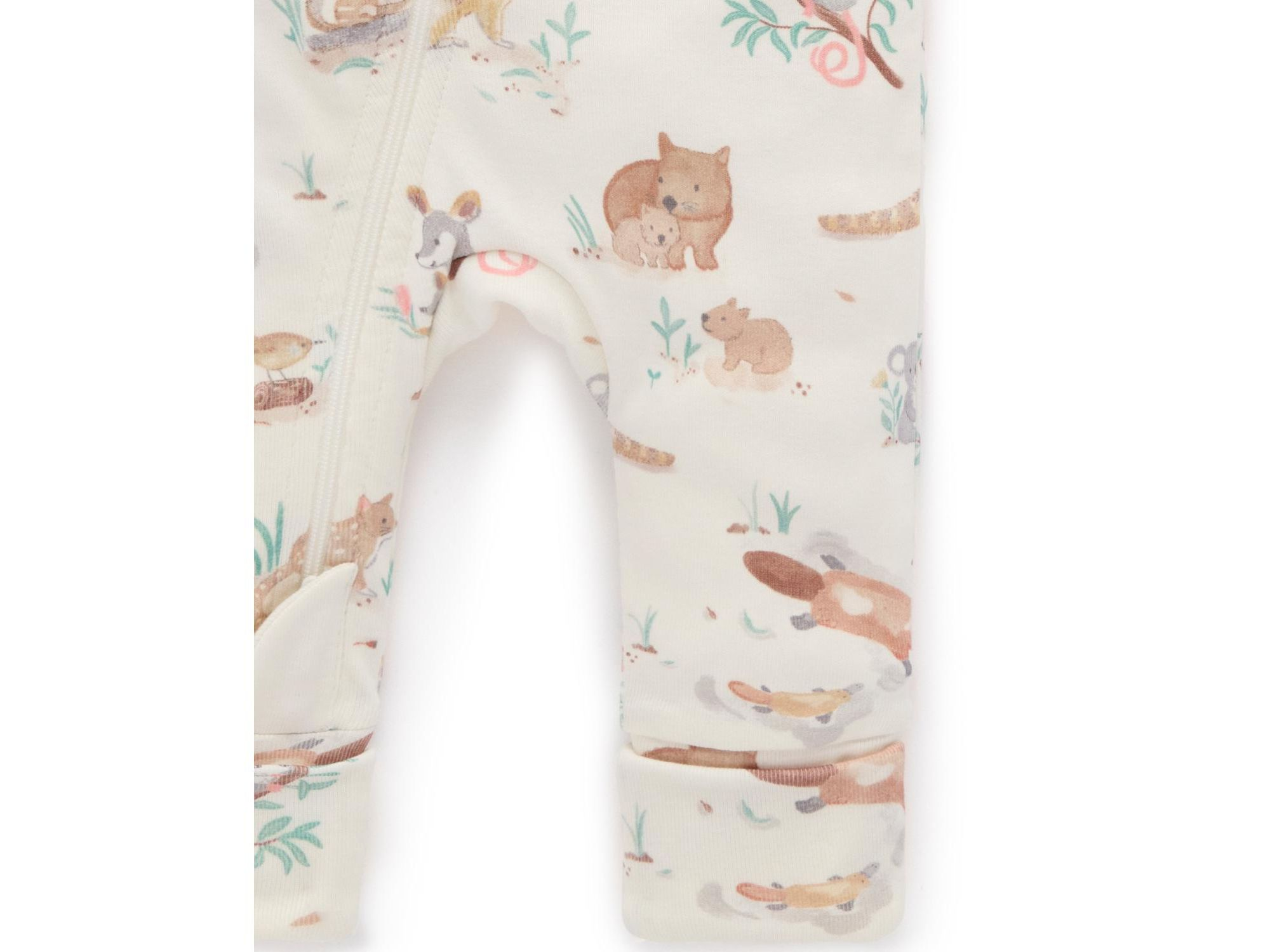 Boys' Australiana Animals Zip Romper & Bib Set - Baby — Image 6