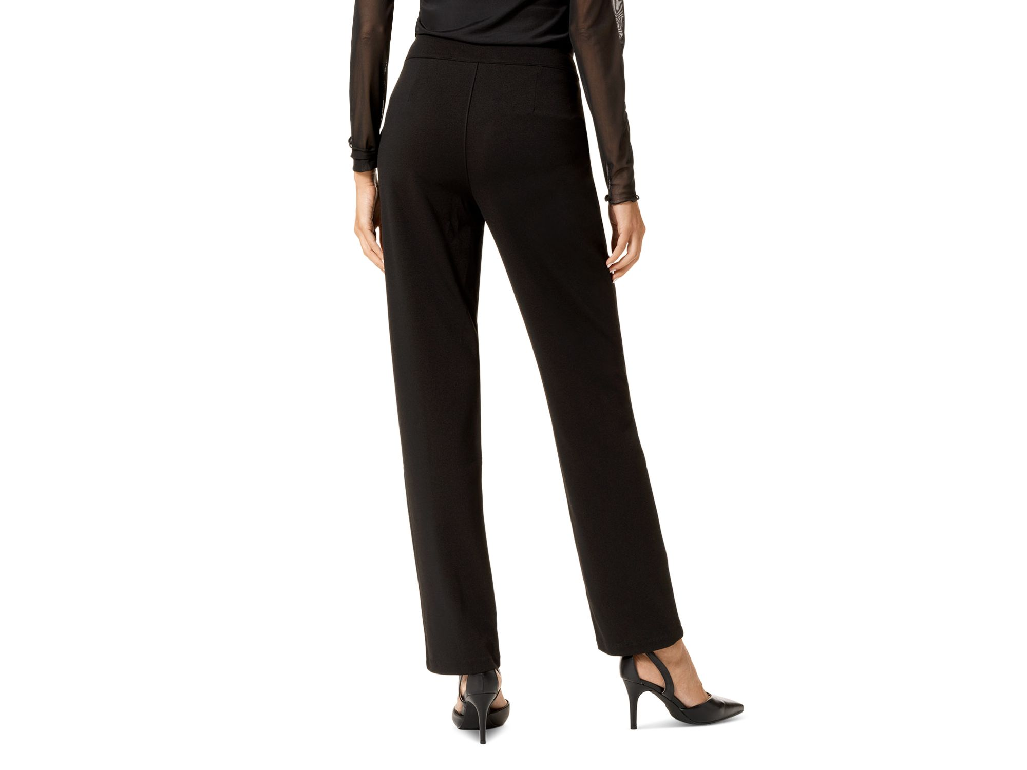 Ponte Pull On Trousers — Image 3