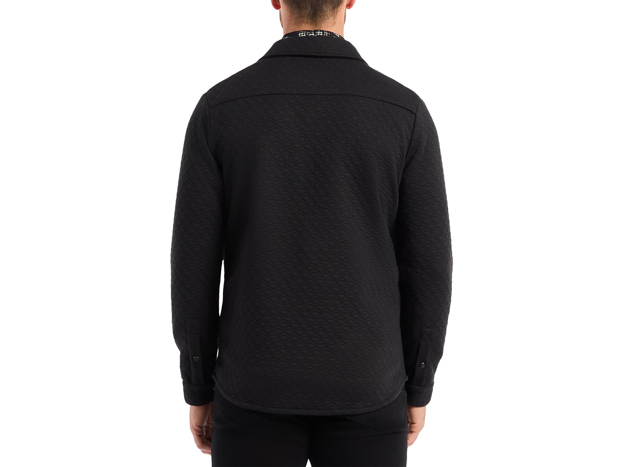 Downey Knit Shirt Jacket — Image 4