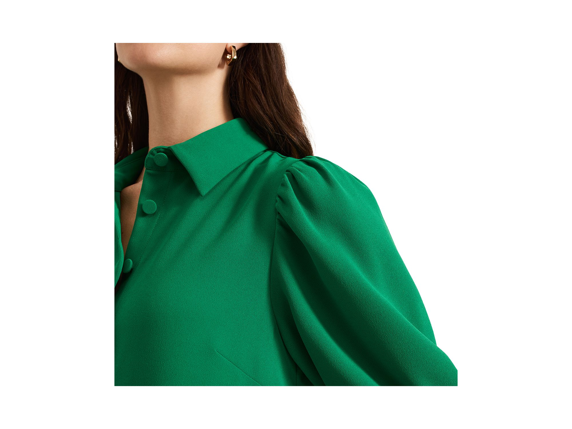 Candice Puffed Sleeve Dress — Image 3