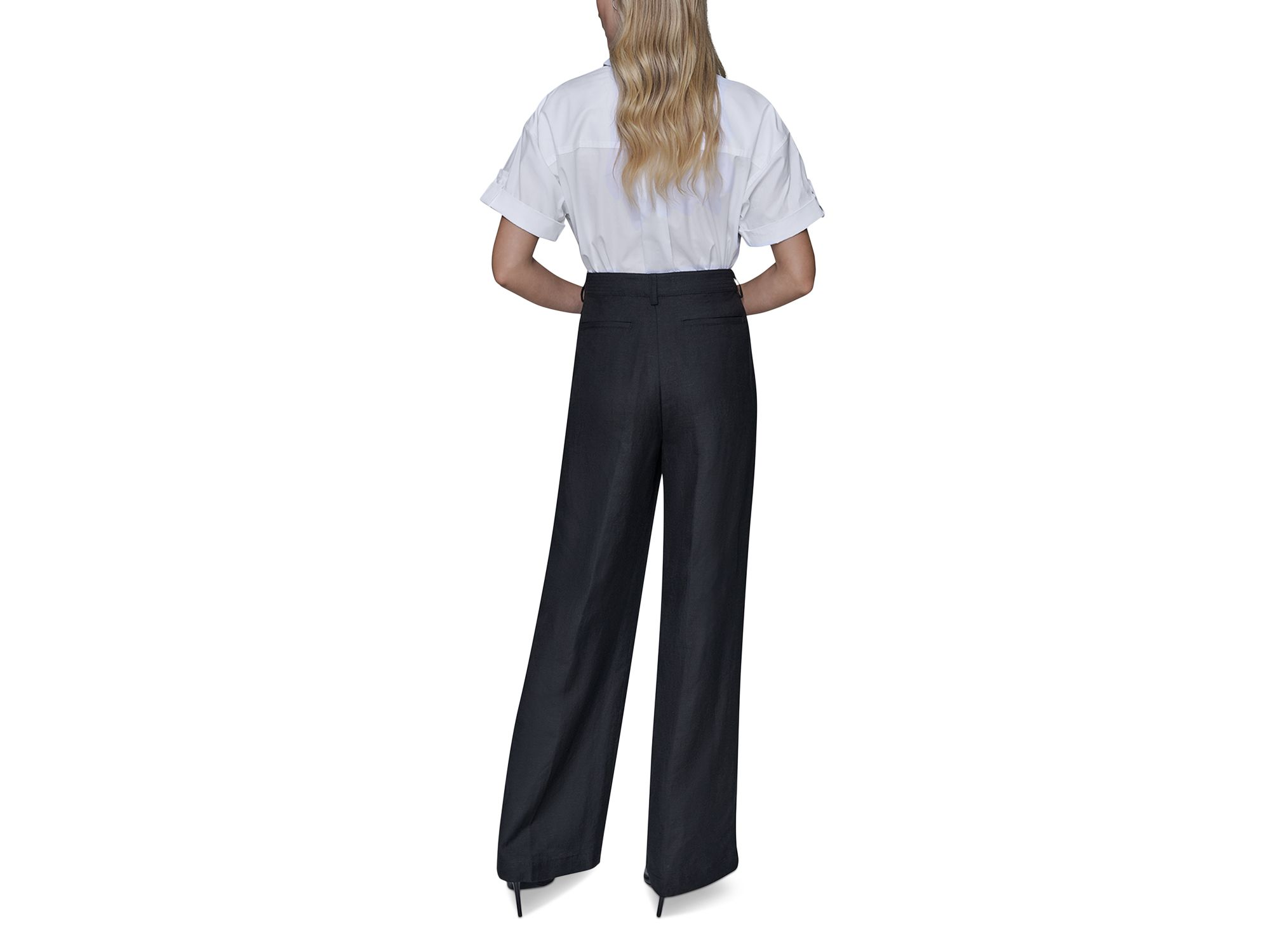 Linen Blend Pants — Image 5