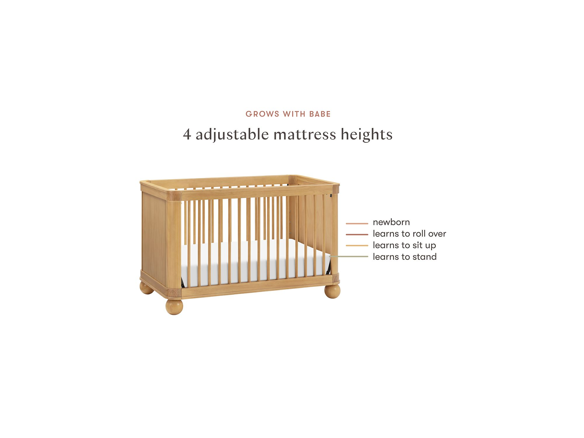 Crosby 3-in-1 Convertible Crib — Image 6