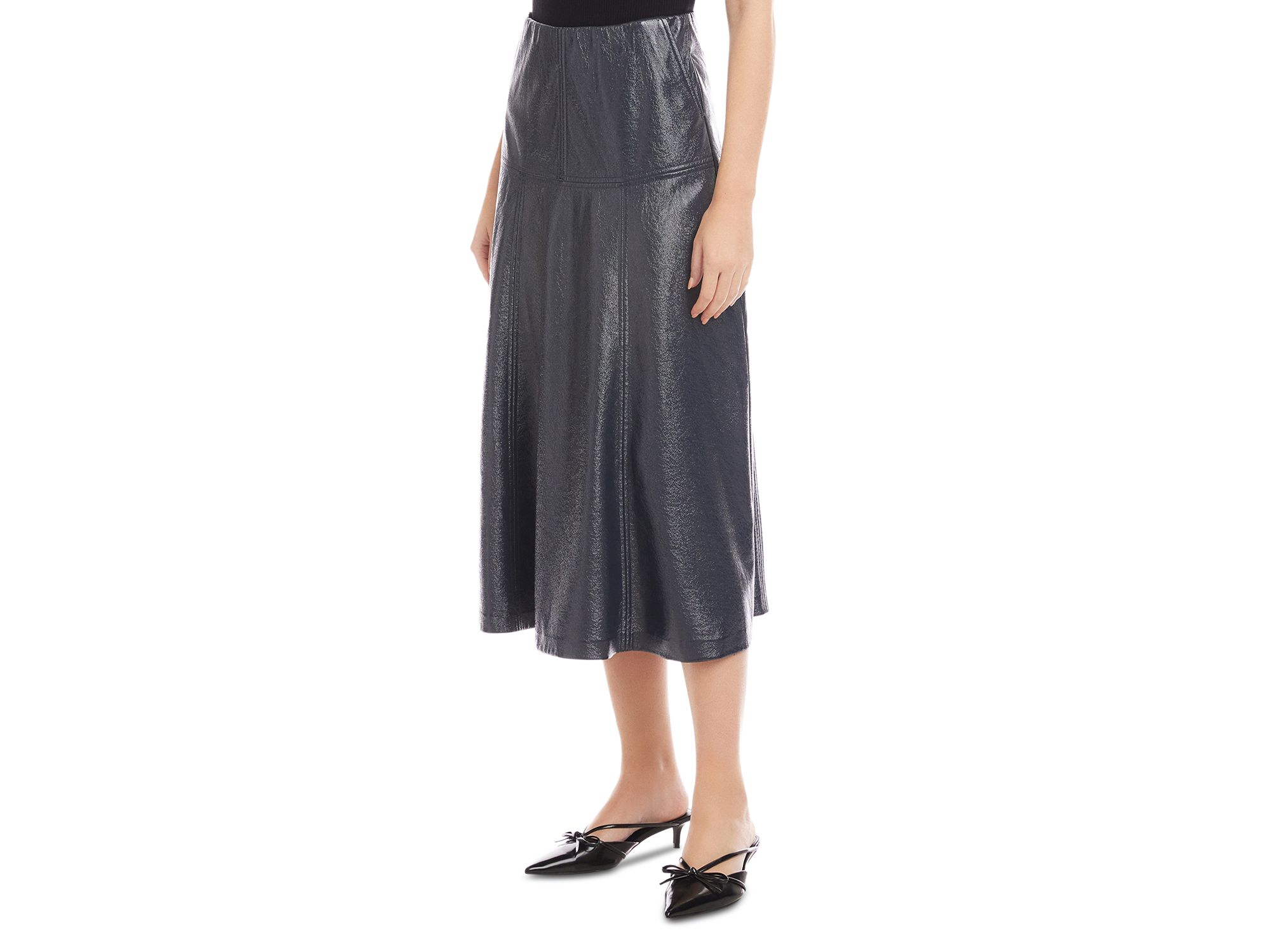 Bronwyn Faux Leather Skirt — Image 6