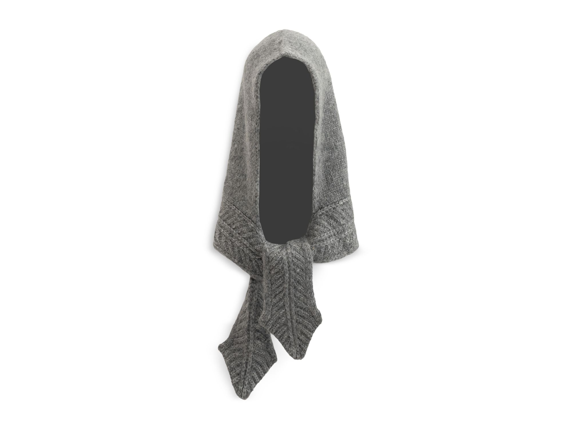 Fuzzy Hood Scarf — Image 6