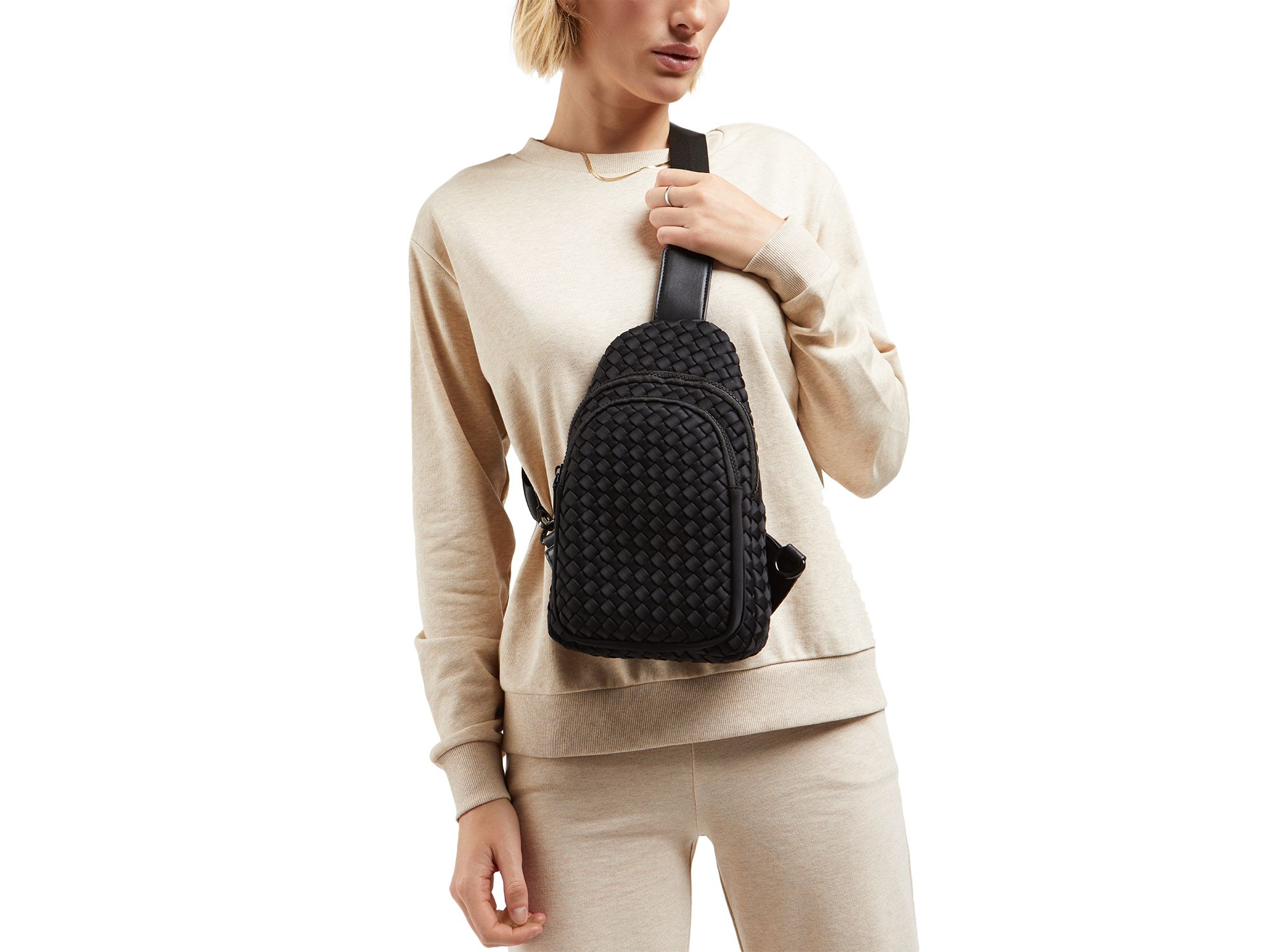 Beyond The Horizon Medium Woven Neoprene Sling Backpack — Image 3