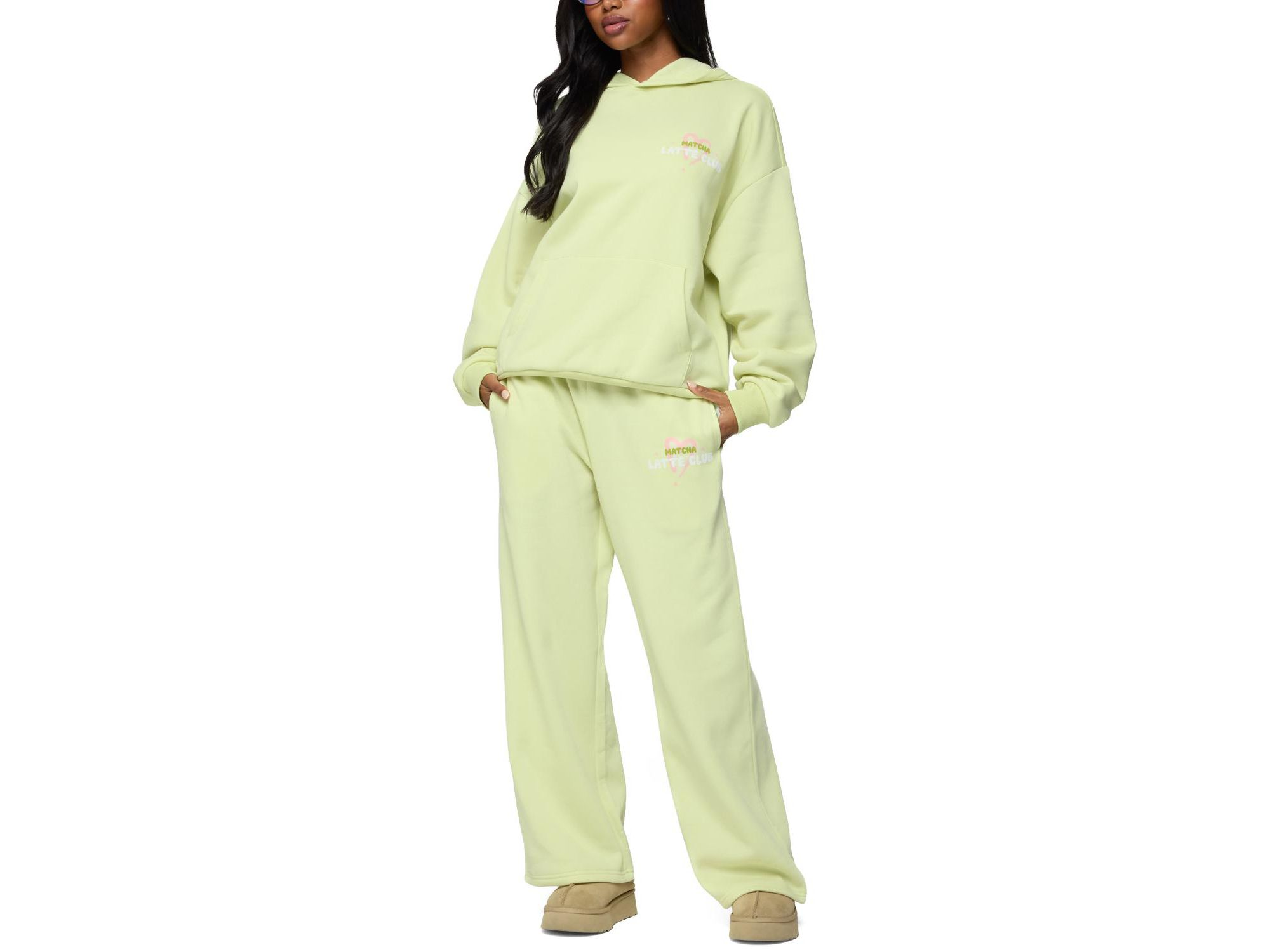 Matcha Lover Straight Leg Sweatpants — Image 4