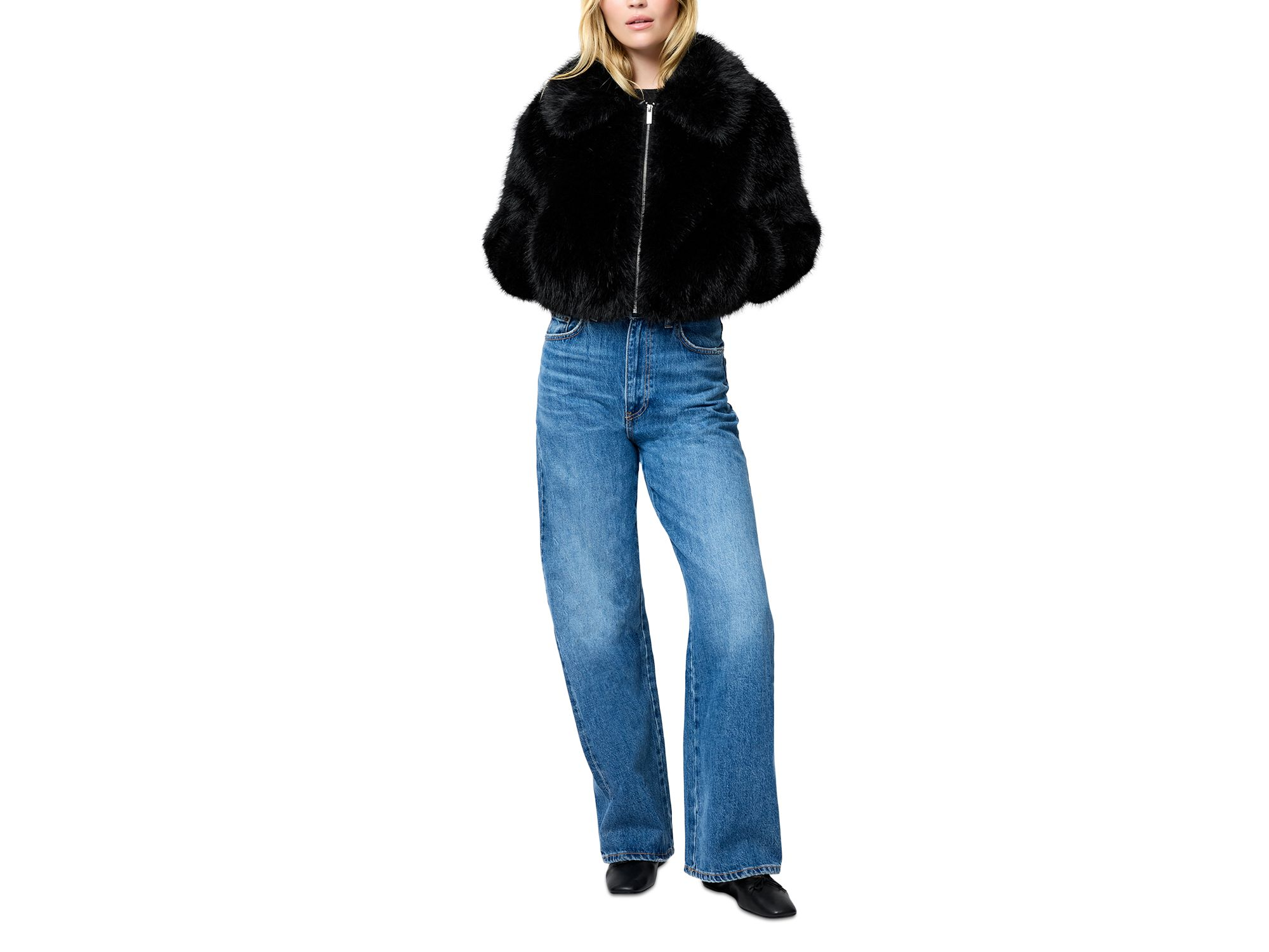 Rena Faux Fur Jacket — Image 9