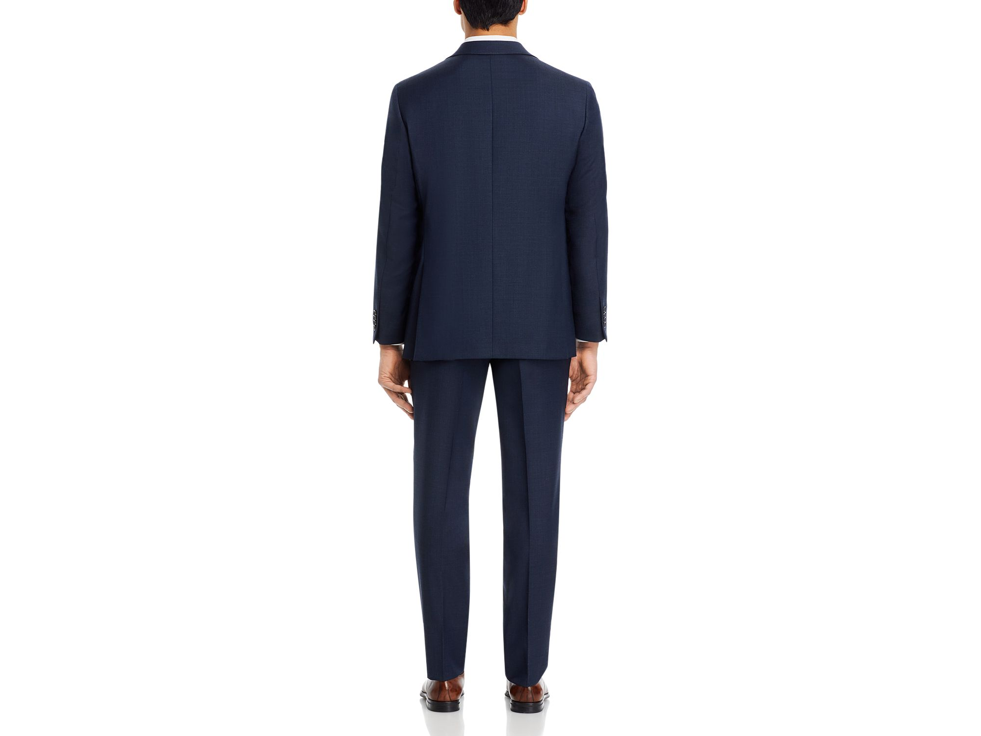 Napoli Sharkskin Regular Fit Suit — Image 7