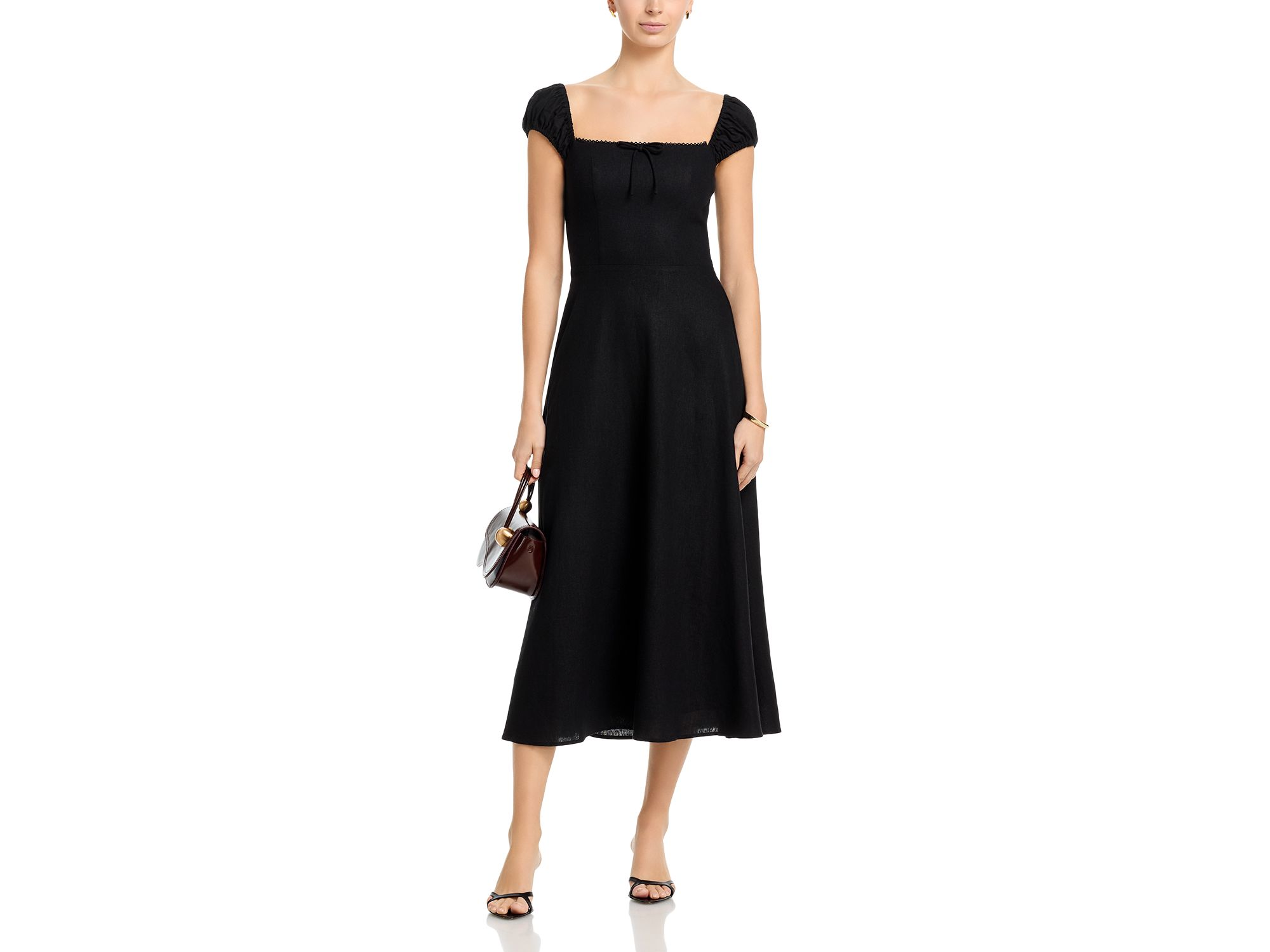 Carina Cap Sleeve Midi Dress — Image 3