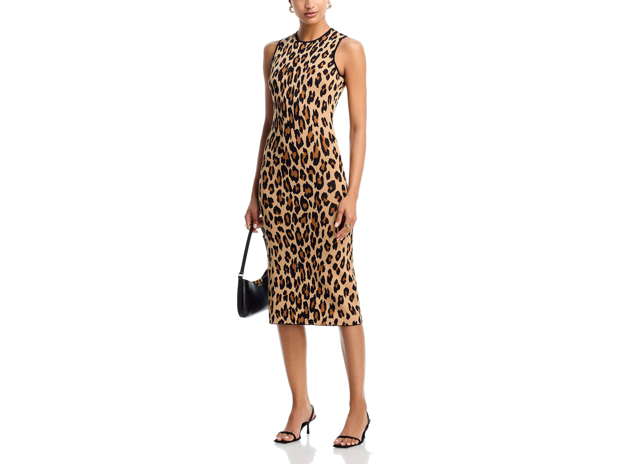 Leopard Print Midi Dress — Image 3