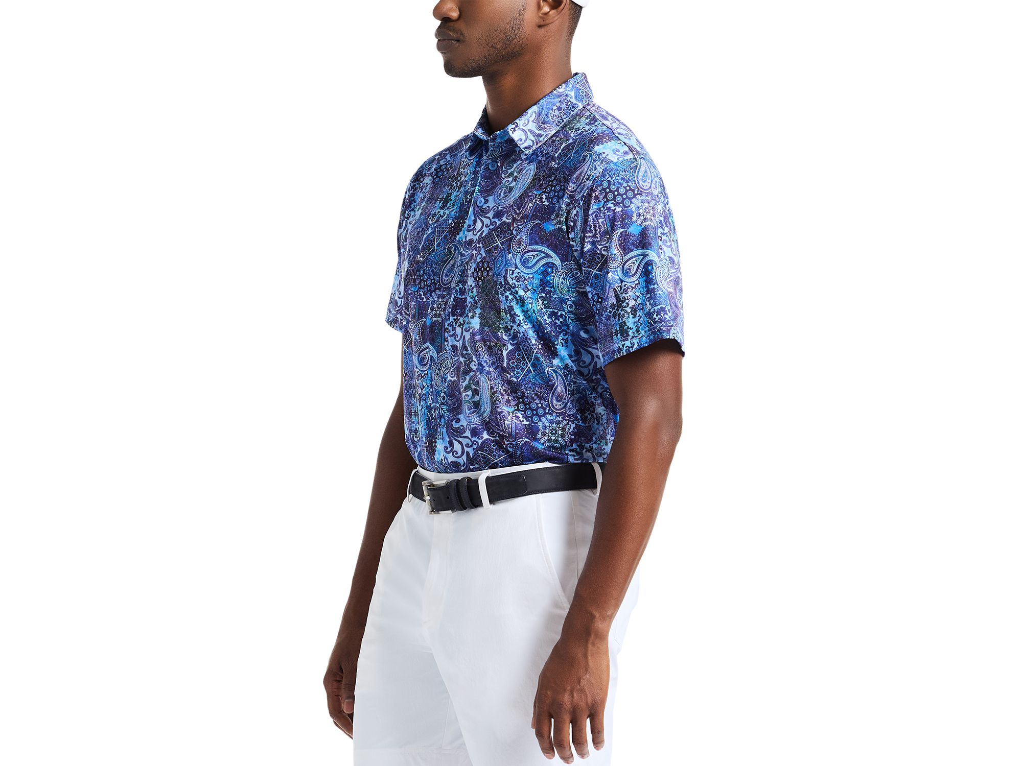 Brettman Short Sleeve Knit Polo Shirt — Image 6
