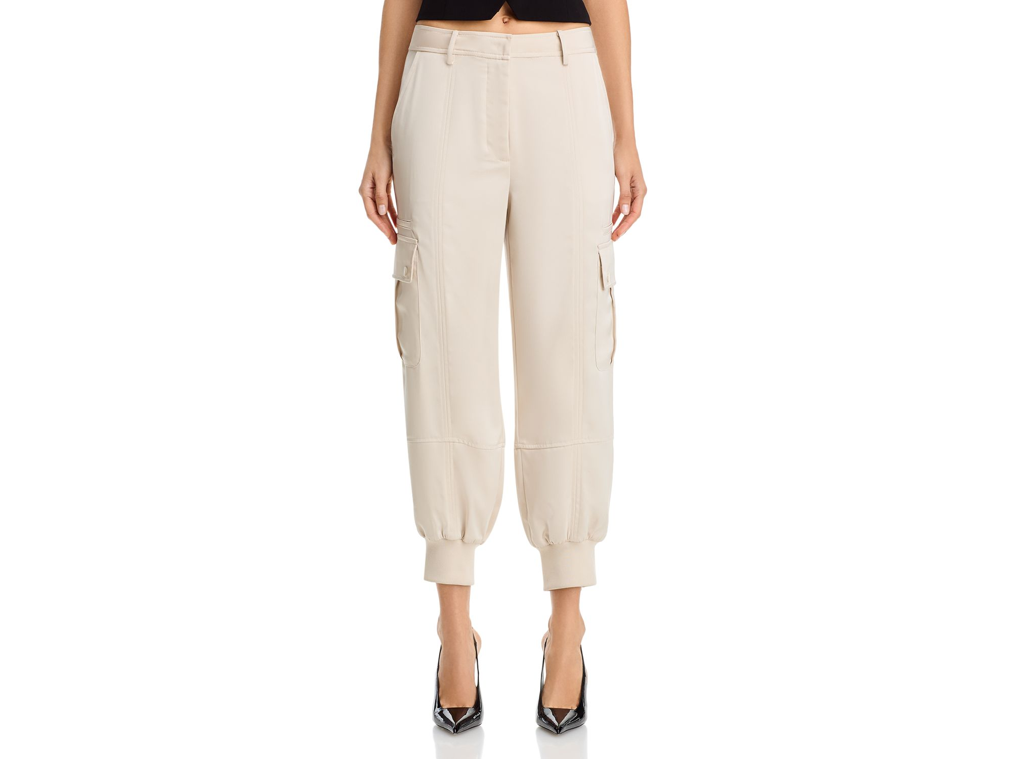 Satin Jogger Pants - Exclusive — Image 3