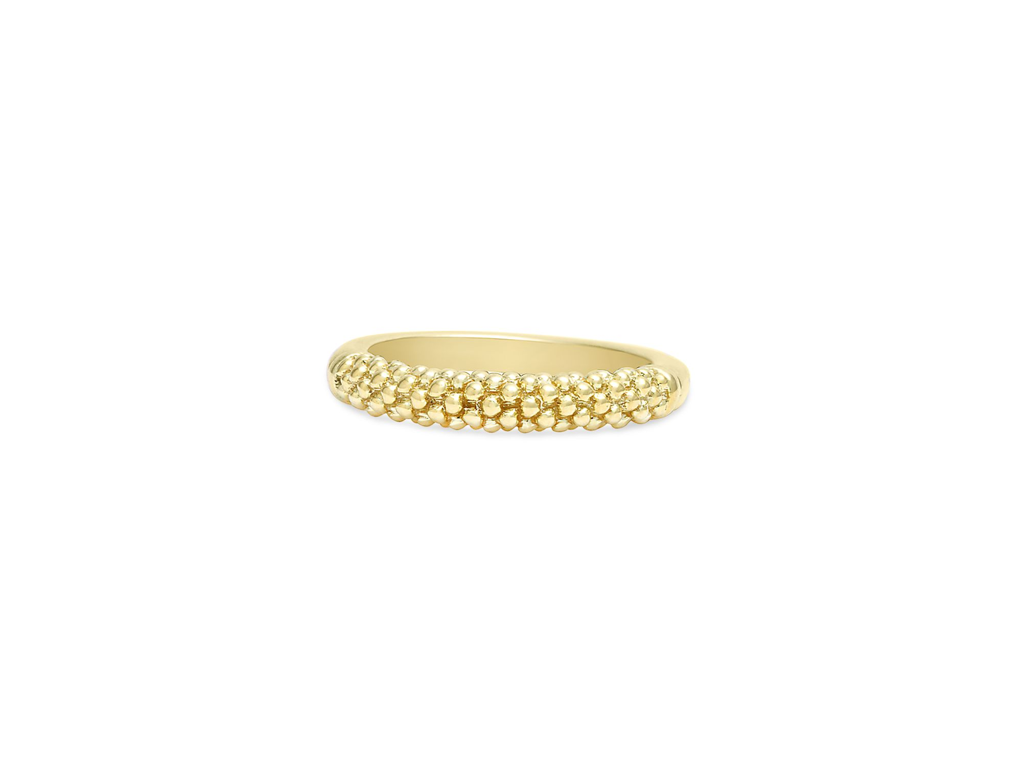 18K Gold Beaded Ring — Image 3
