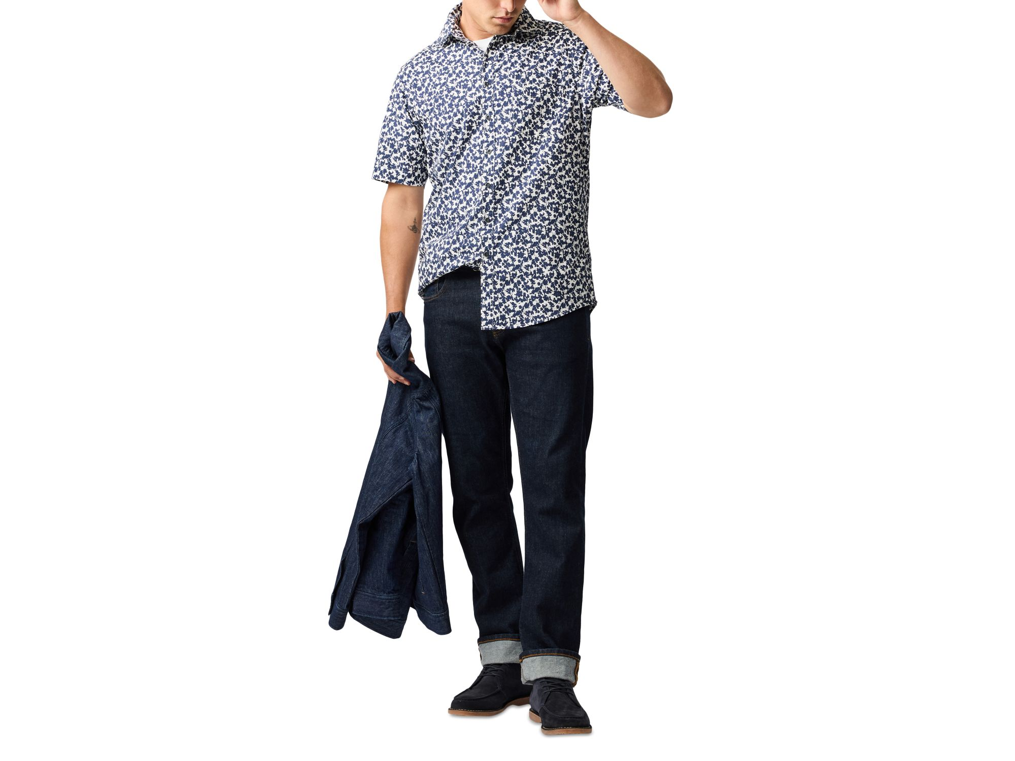 Jameison Bay Printed Button Front Shirt — Image 4