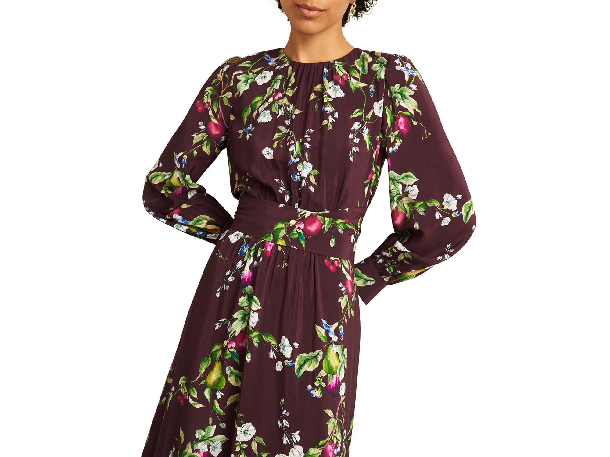 September Limited Collection Iford Silk Dress — Image 3