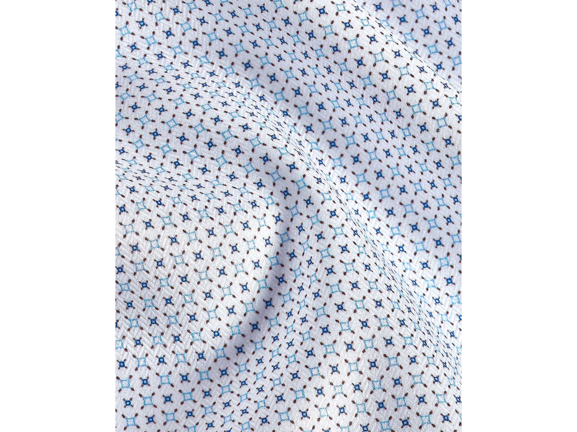 Trim Fit Geometric Print Dress Shirt — Image 3