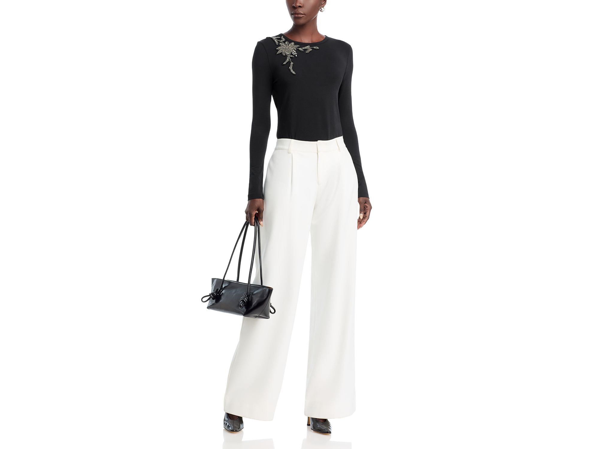 Sherrie Beaded Floral Top — Image 4