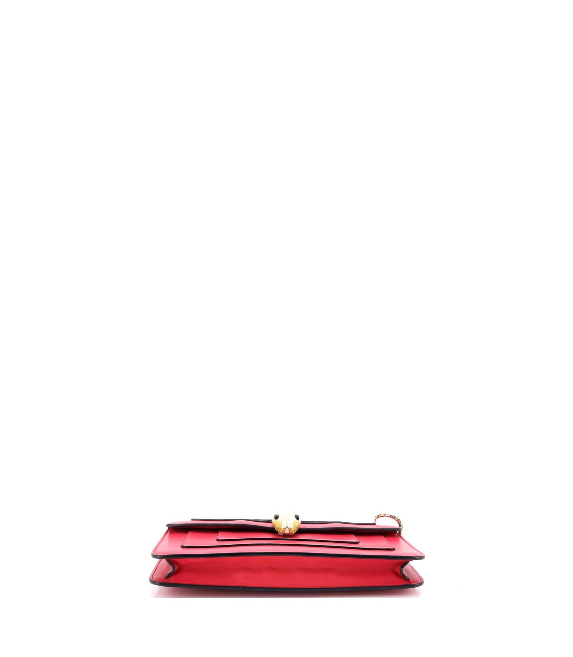 Serpenti Forever Chain Clutch Leather — Image 5