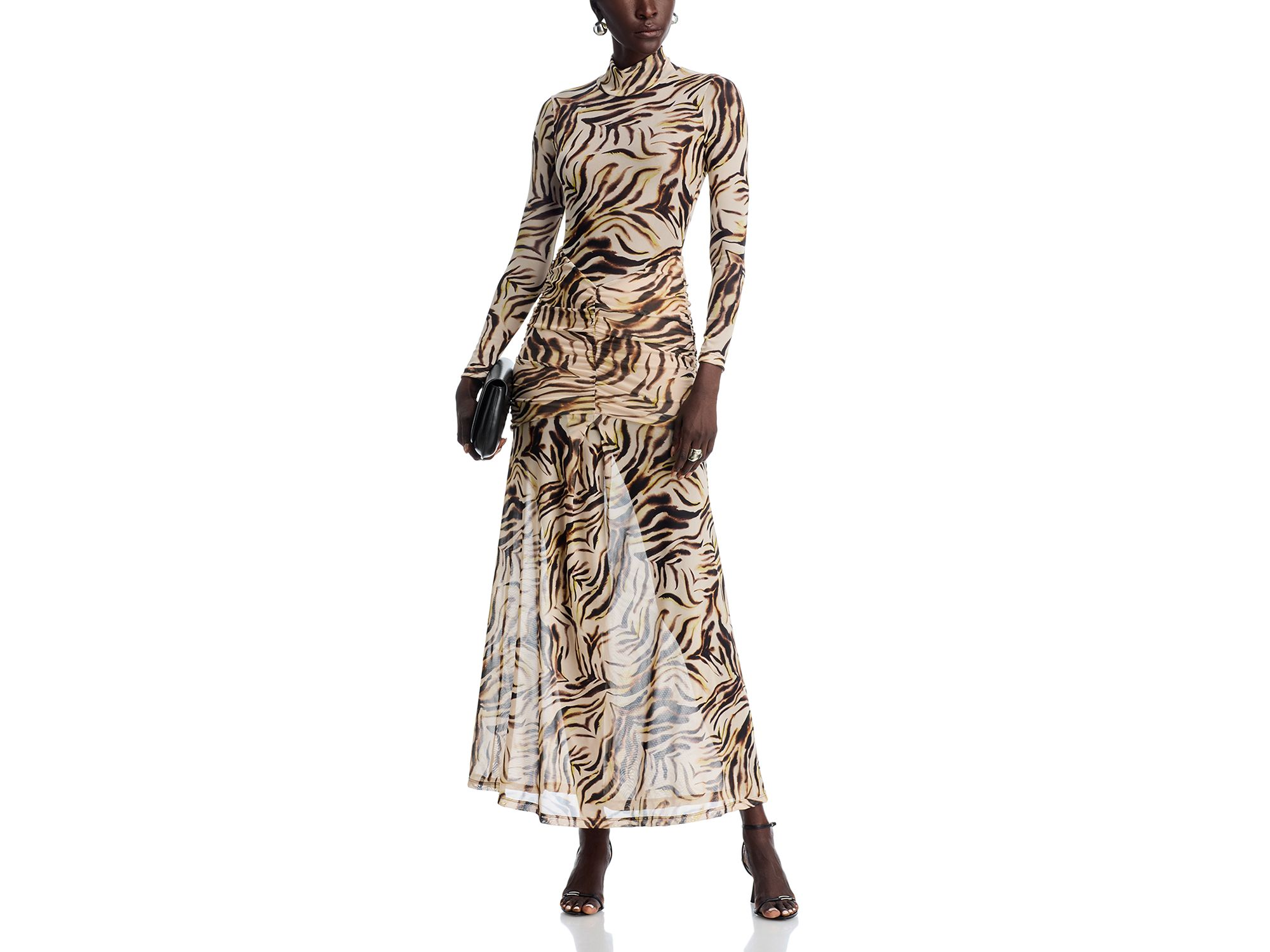 Drop Waist Mesh Maxi Dress — Image 3