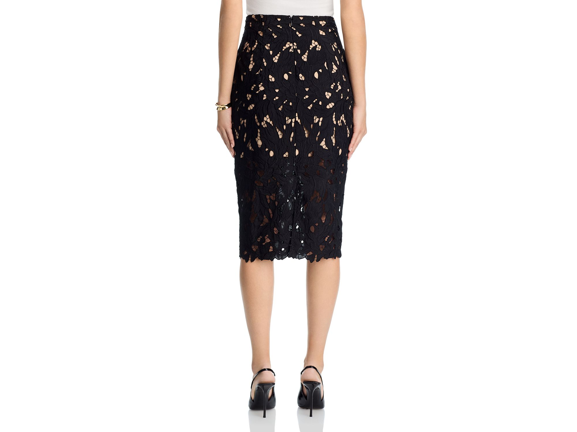 Large Lace Top & Lace Midi Skirt - Exclusive — Image 7