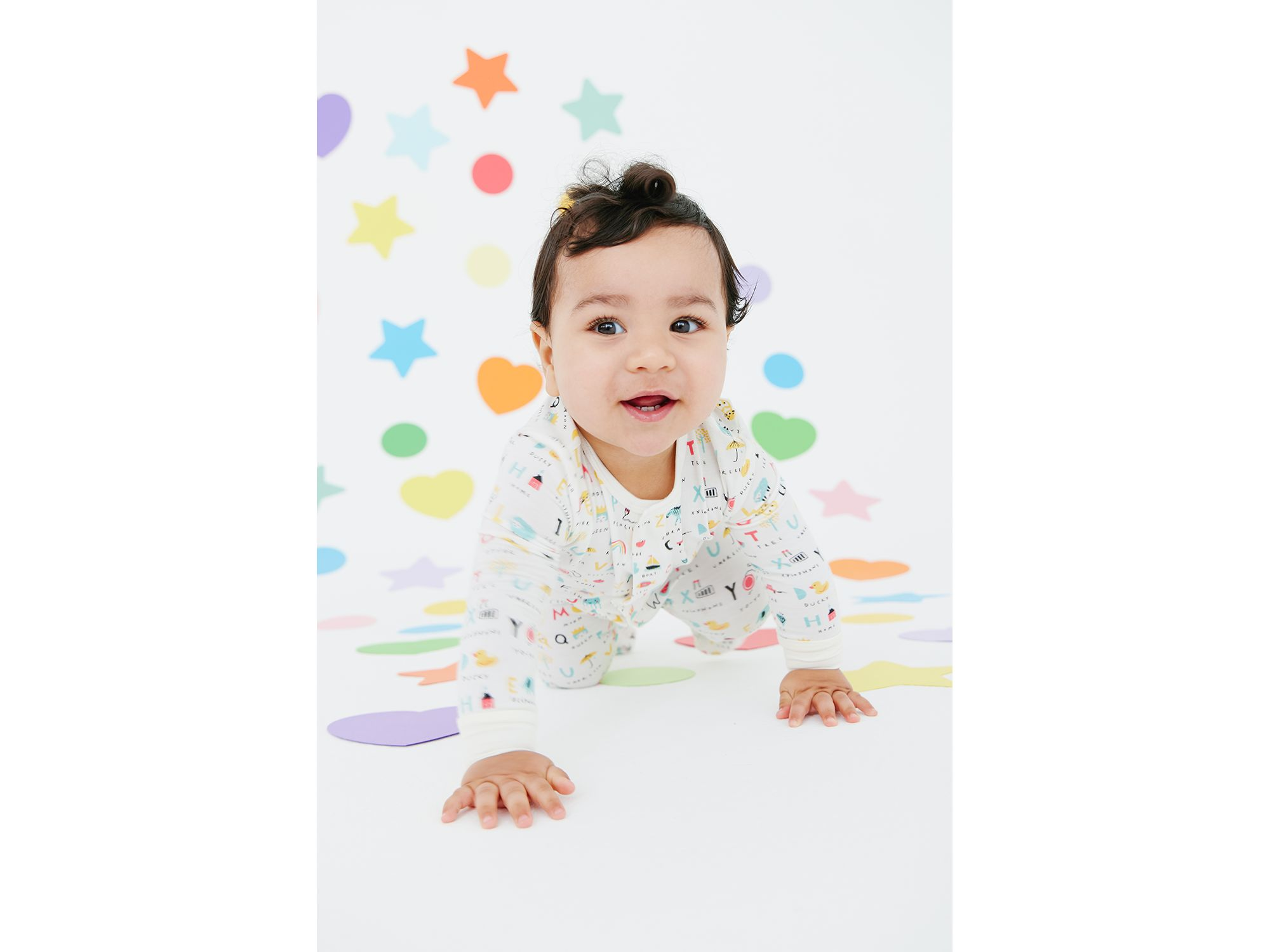 Unisex ABC Love Footie - Baby — Image 5