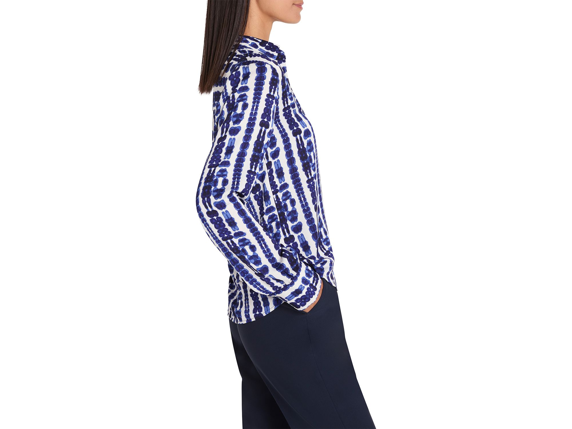 Shibori Stripe Top — Image 3