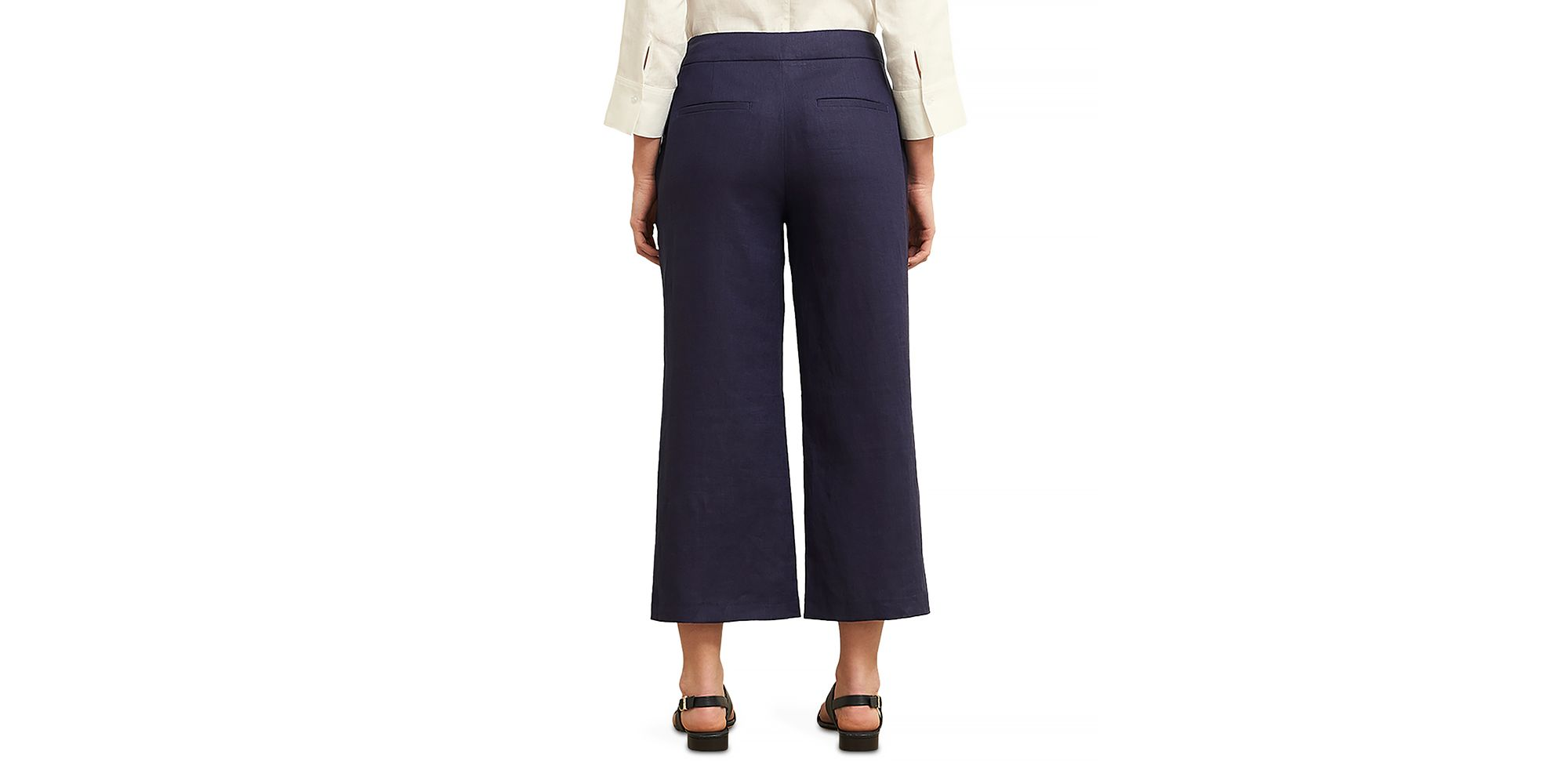Josephine Linen Wide Leg Pants — Image 8
